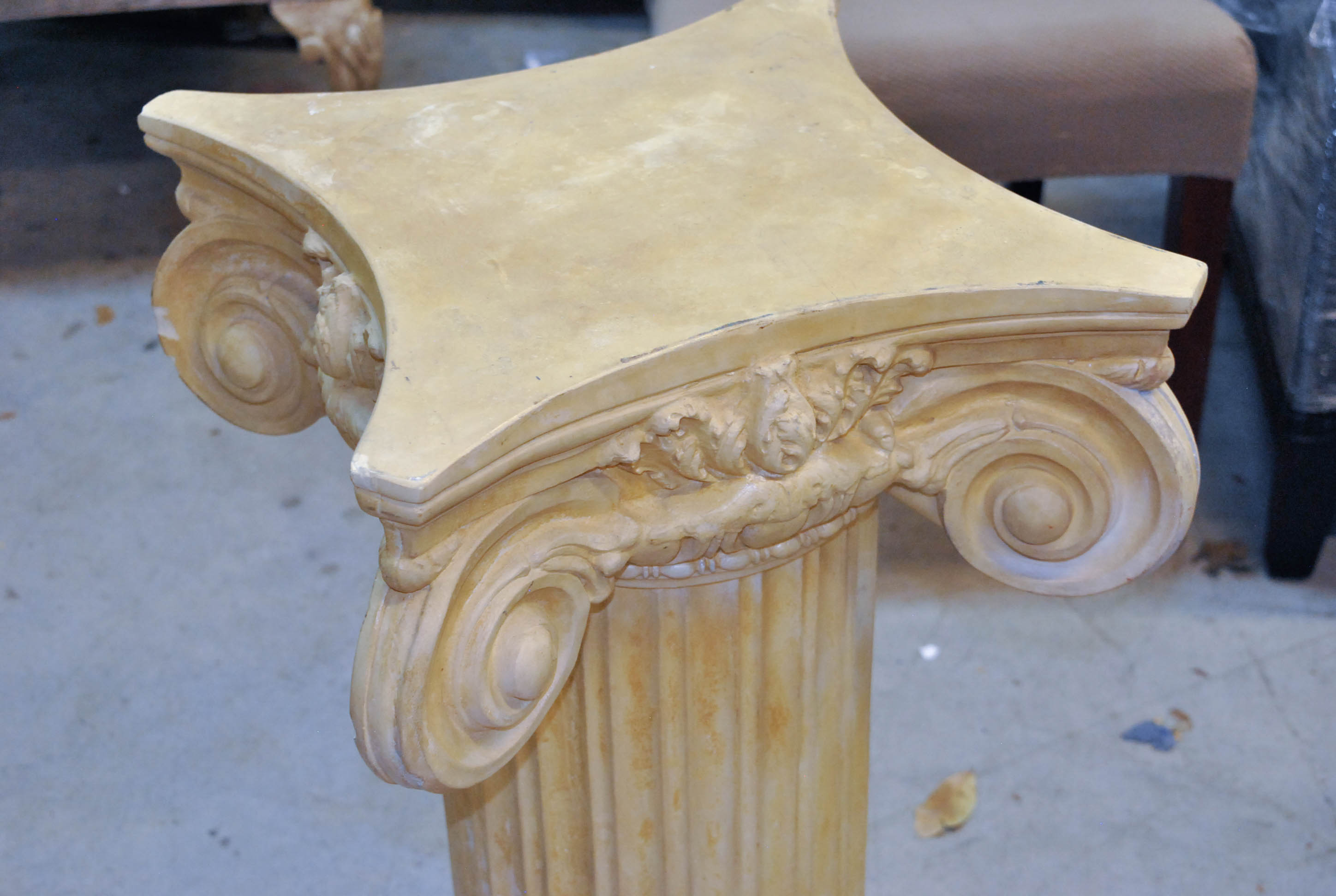 Stone Column Pedestal