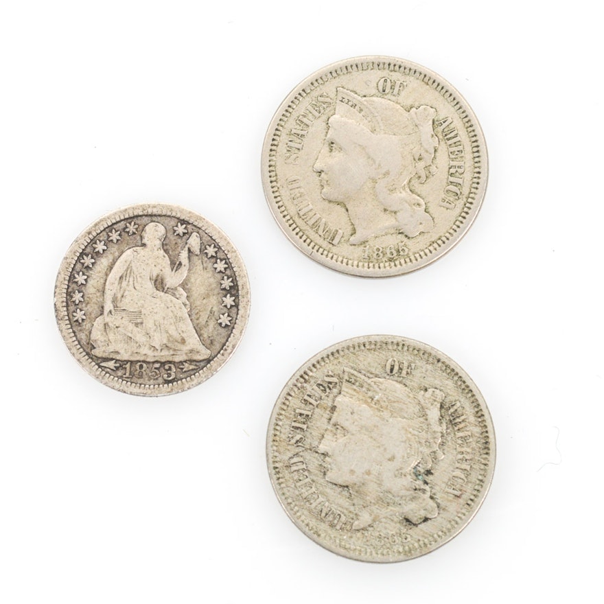 Three Antique Coins