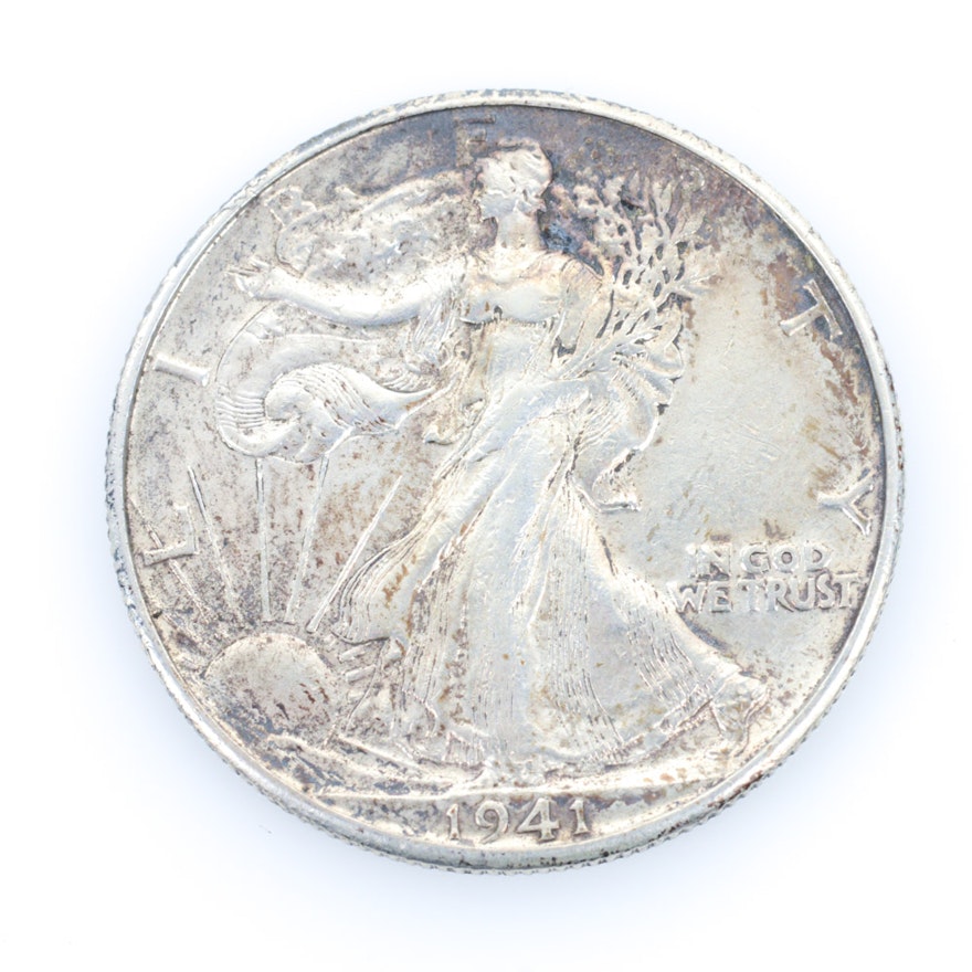 1941-D Walking Liberty Half Dollar