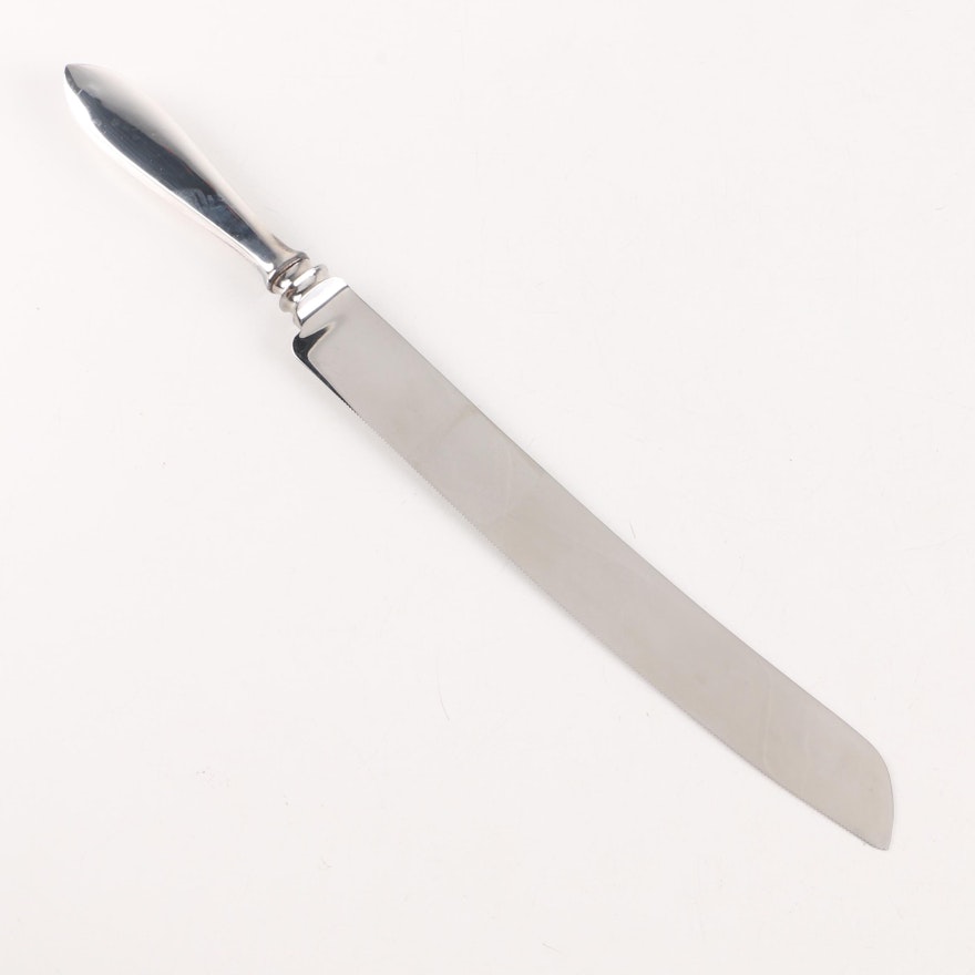 Sterling Silver Handled Wedding Cake Knife