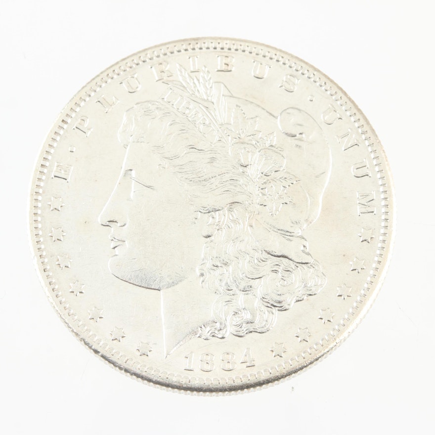 1884-S Silver Morgan Dollar