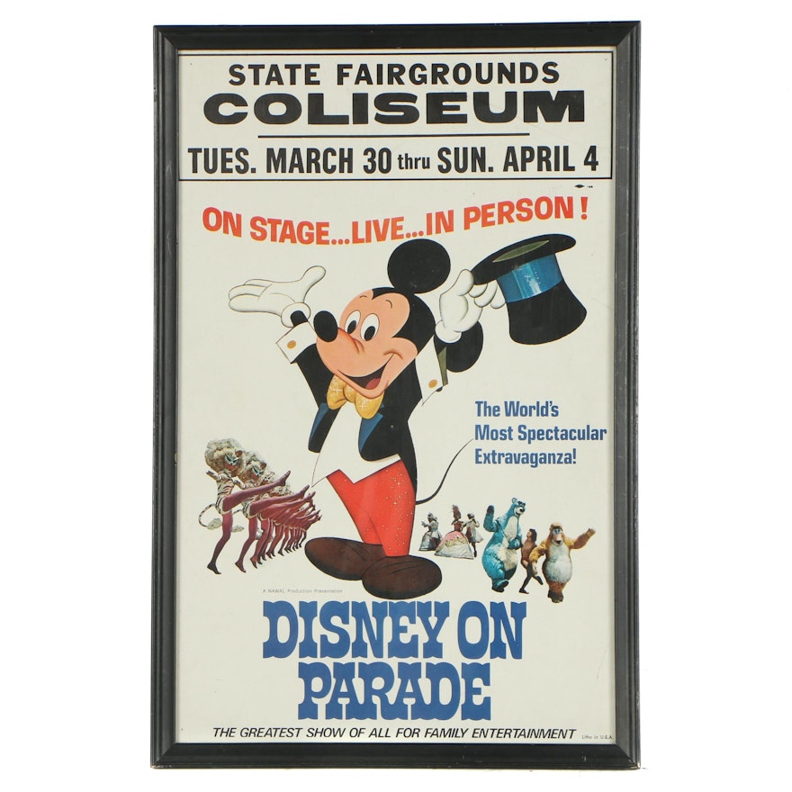 "Disney on Parade" Poster