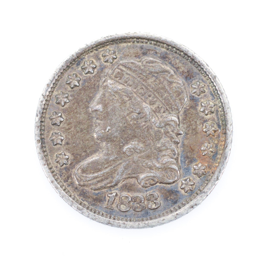 1833 Capped Bust Half Dime