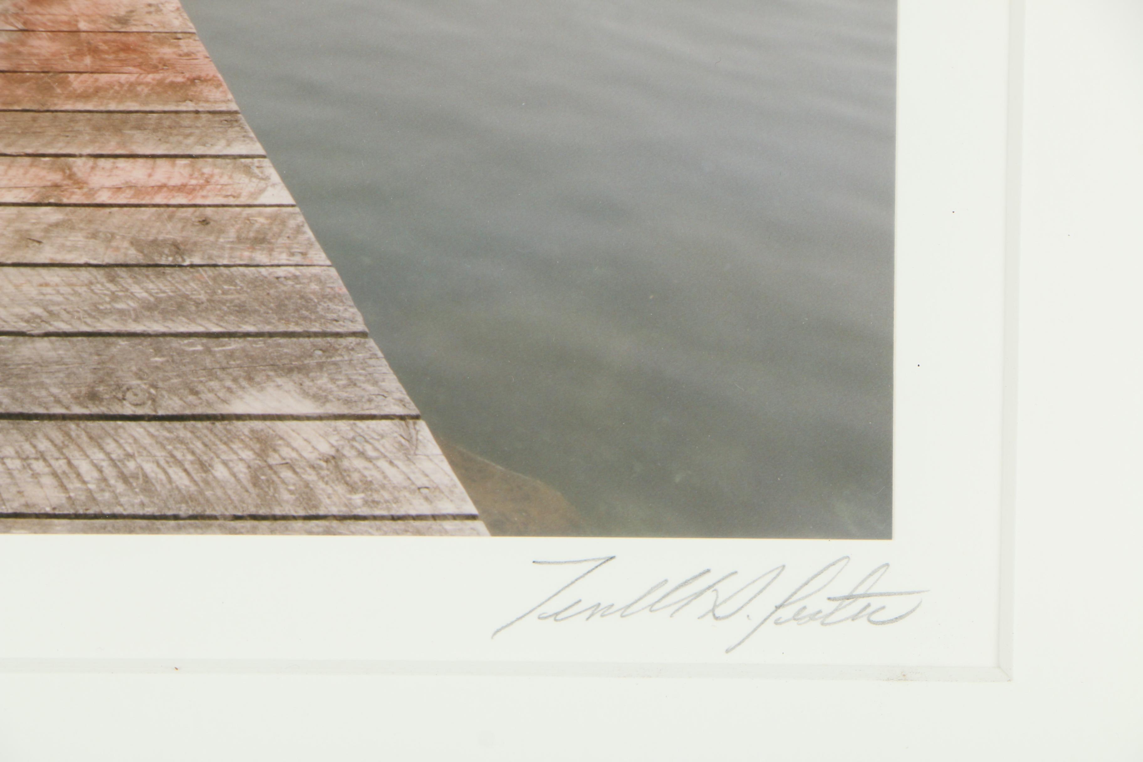 Terrell S. Lester Photograph "Dock in Fog"