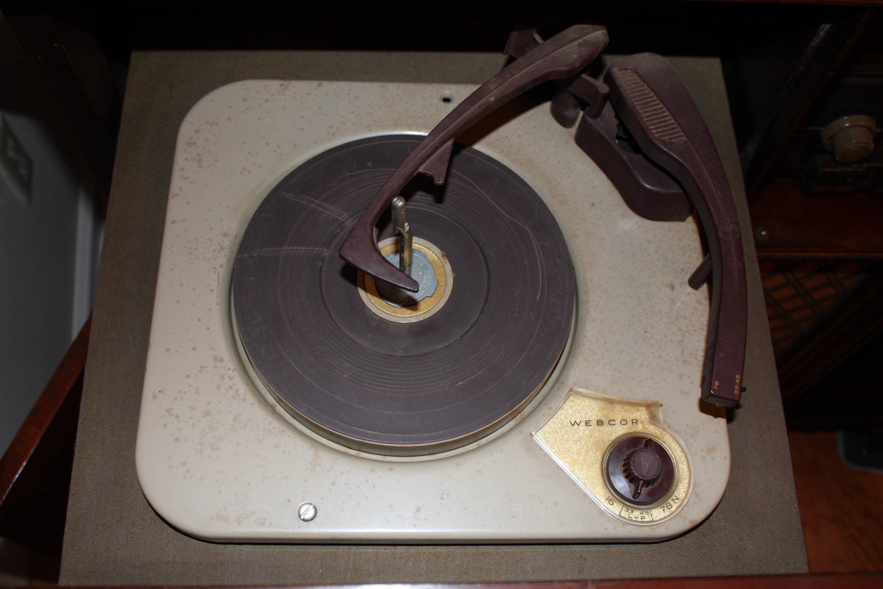1948 Crosley Record and Radio Cabinet