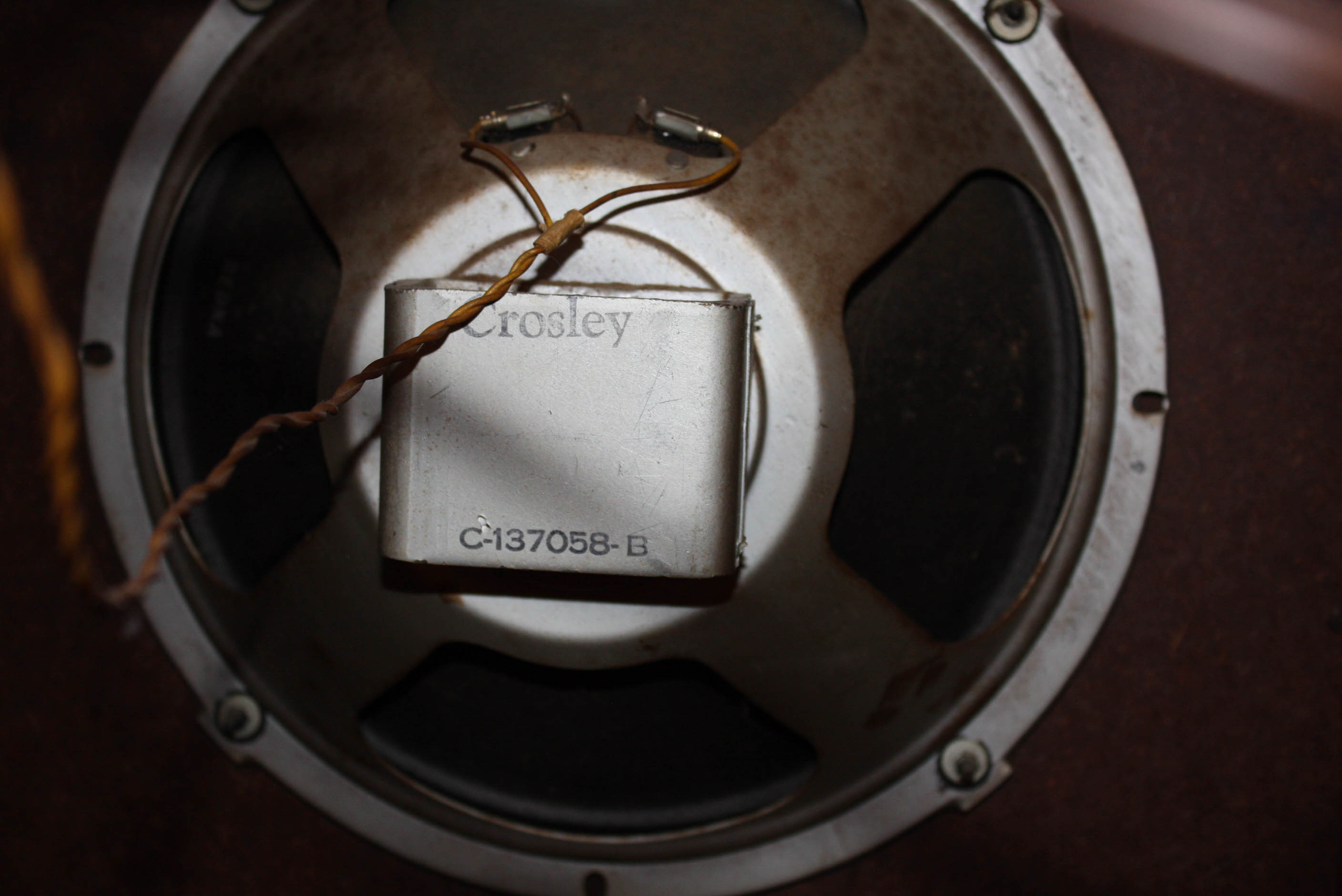 1948 Crosley Record and Radio Cabinet