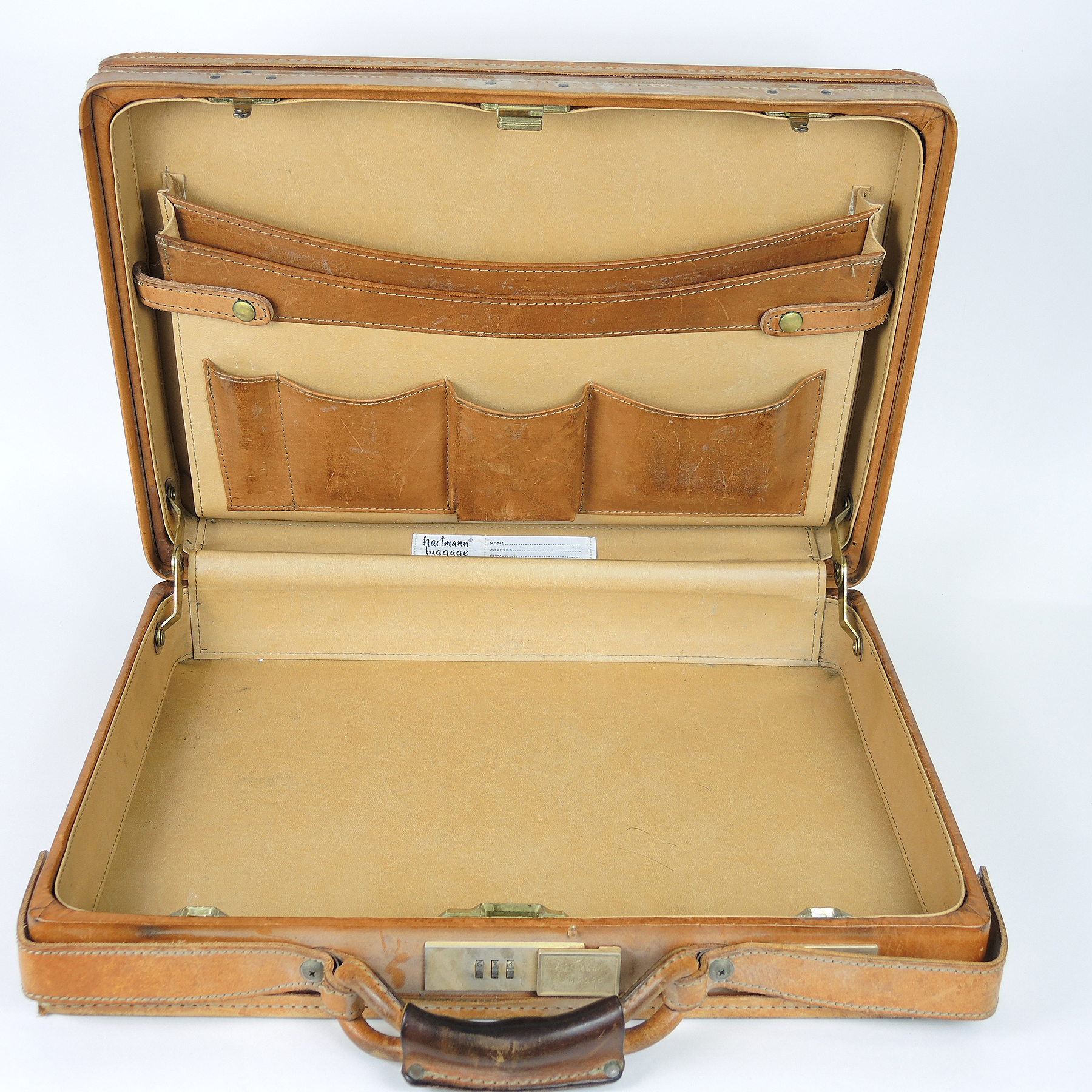 Vintage Hartmann Leather Briefcase