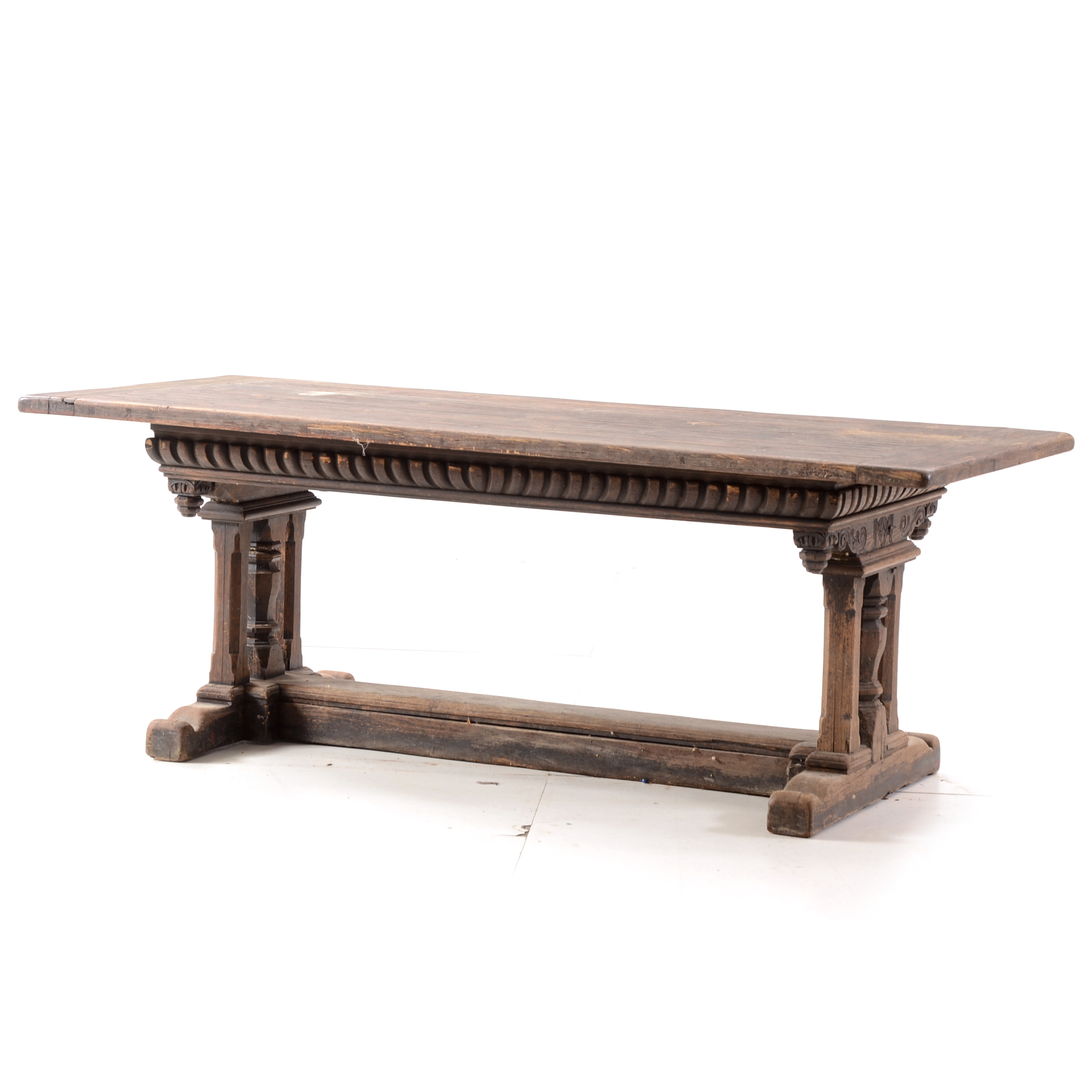 Vintage Oak Dining Table