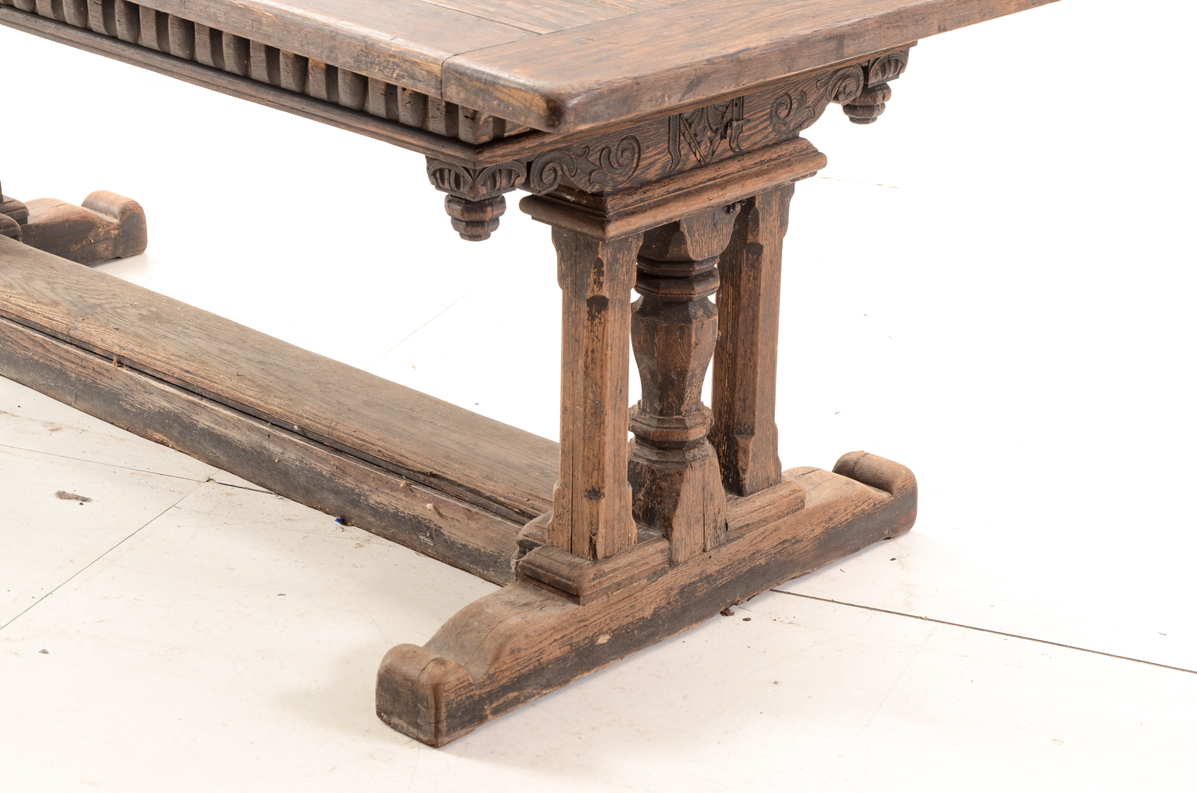 Vintage Oak Dining Table