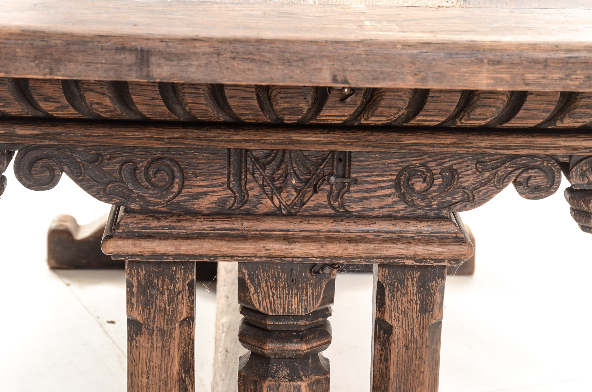 Vintage Oak Dining Table