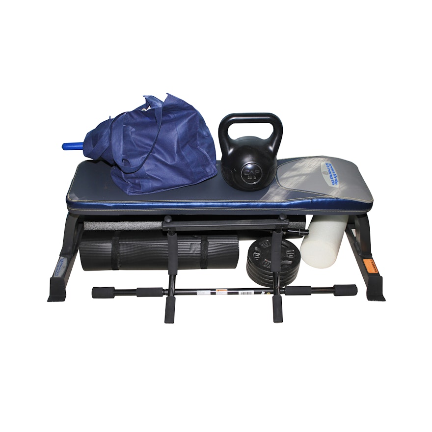 Iron Grip Strength Weight Bench and Other Fitness Gear