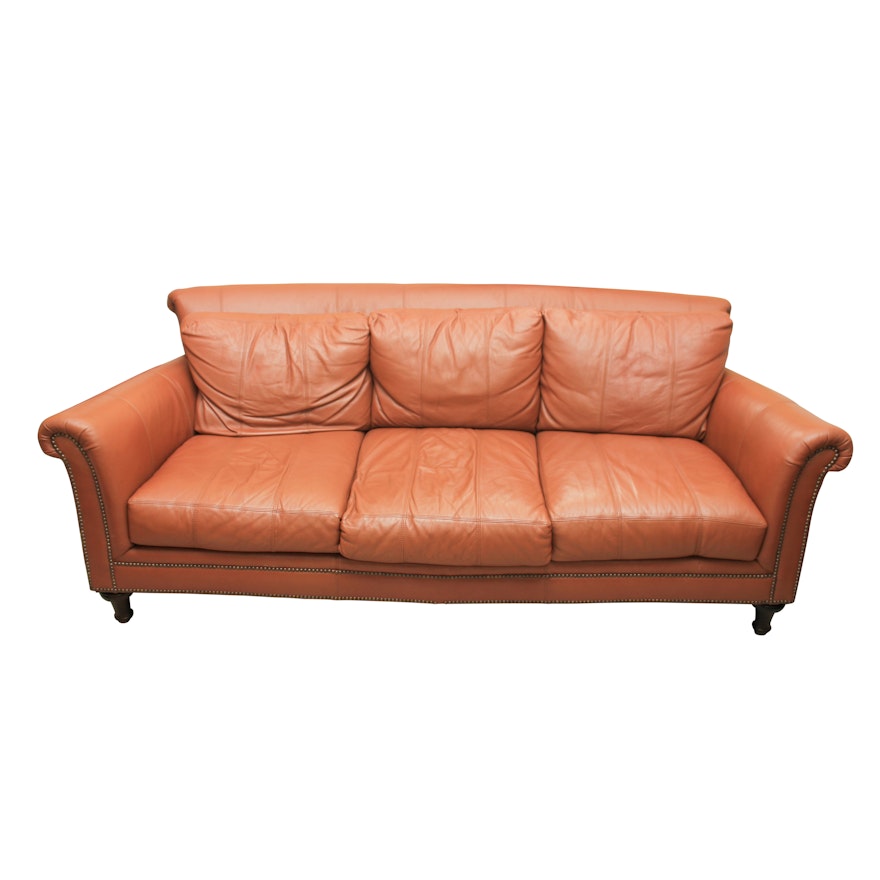 Ferguson Copeland Leather Sofa