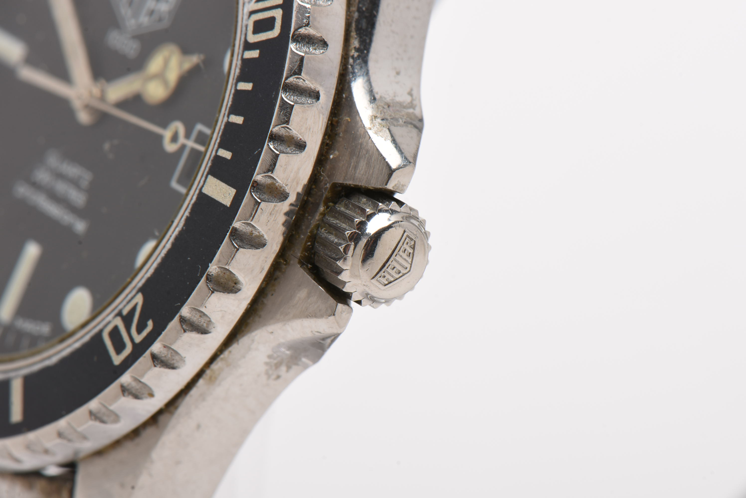 1980s Heuer 1000 Stainless Steel Quartz Watch, Pre TAG Heuer