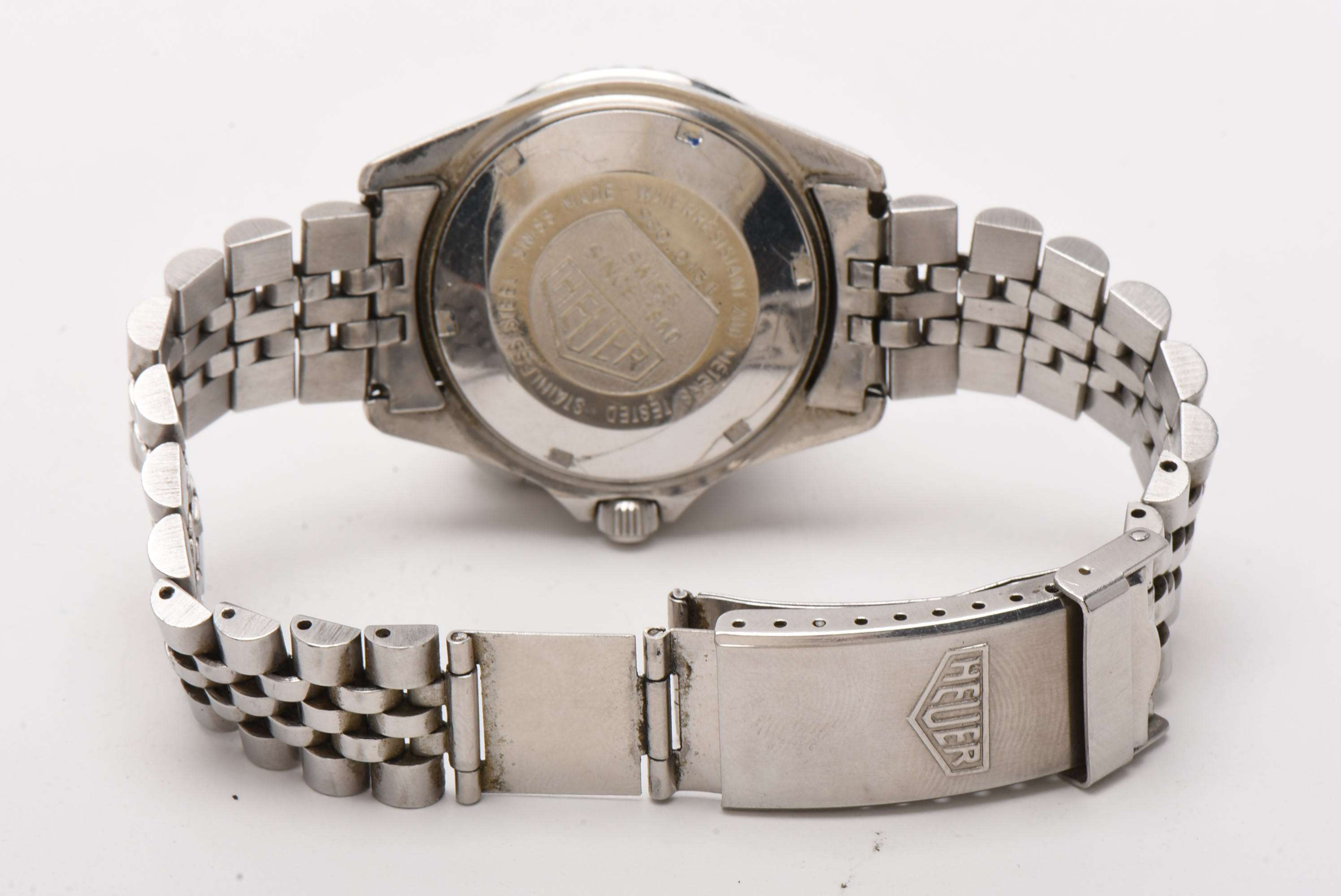 1980s Heuer 1000 Stainless Steel Quartz Watch, Pre TAG Heuer