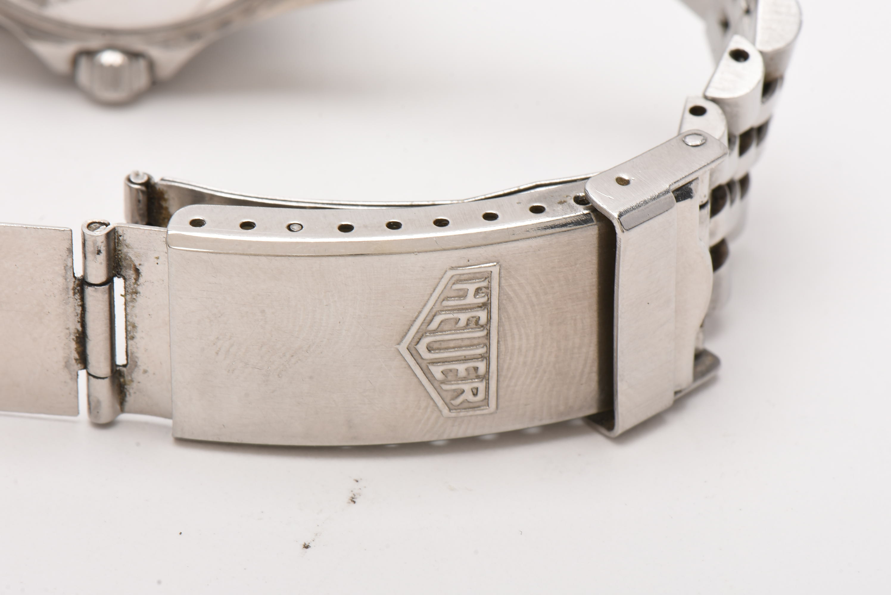 1980s Heuer 1000 Stainless Steel Quartz Watch, Pre TAG Heuer