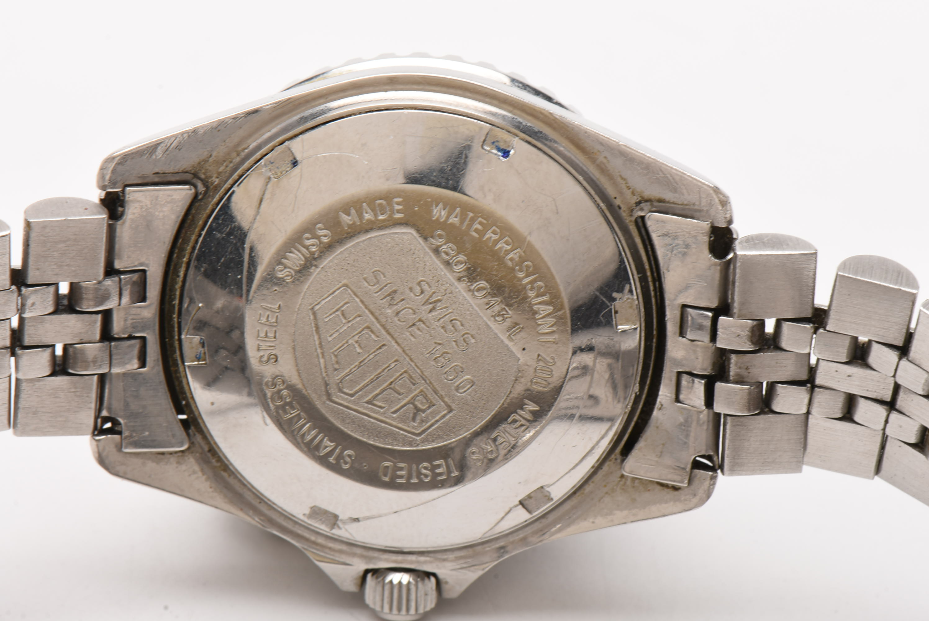 1980s Heuer 1000 Stainless Steel Quartz Watch, Pre TAG Heuer