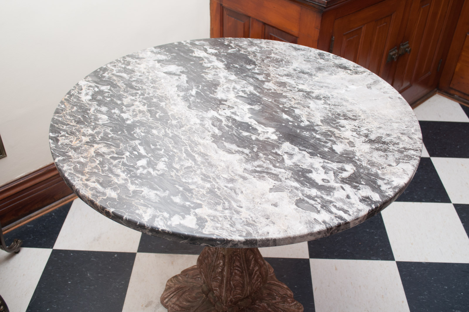 Small Marble-Top Table
