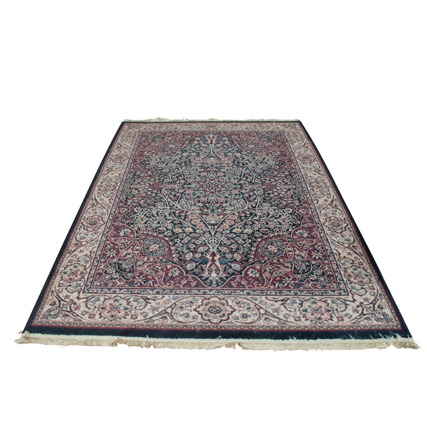 Machine Made Persian-Style Floral Area Rug