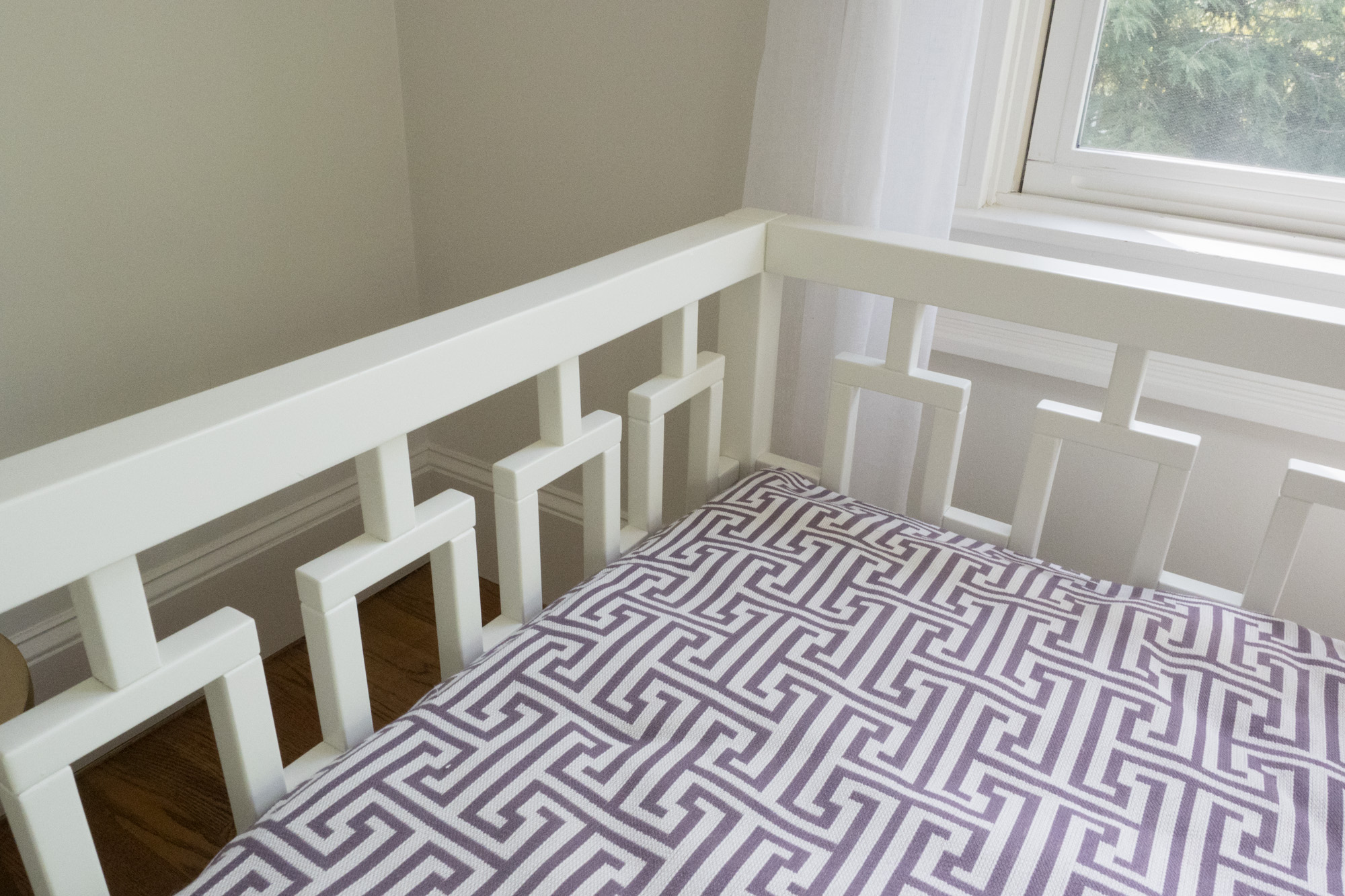 Twin-Sized Day Bed Frame with Throw Pillow and Bedding