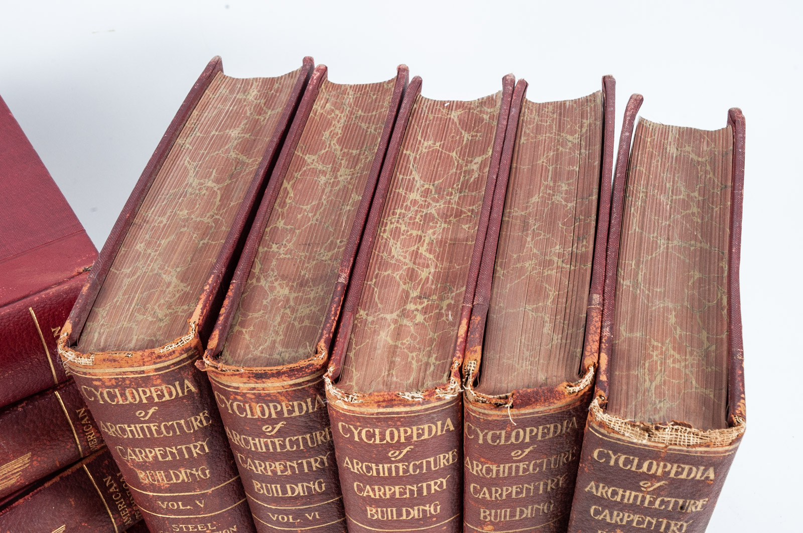 1907 Ten-Volume "Encyclopedia of Architecture Carpentry and Building"