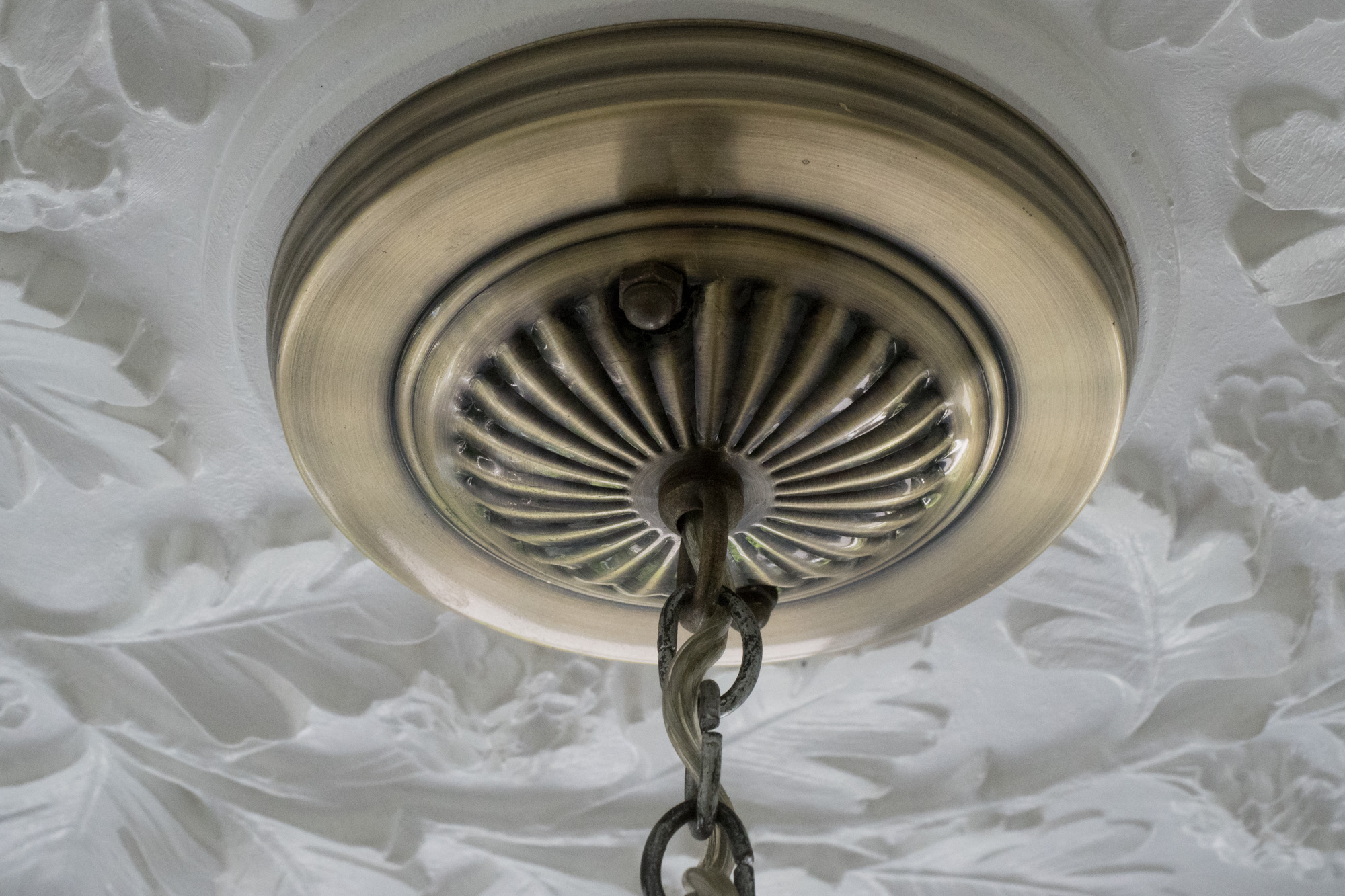 Vintage Venetian Style Glass Beaded Chandelier