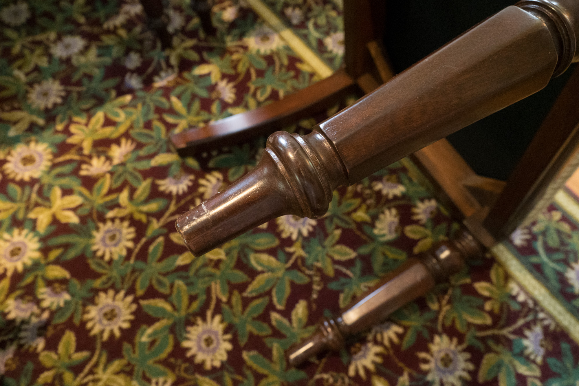 Antique William IV Carved Mahogany Dining Chairs