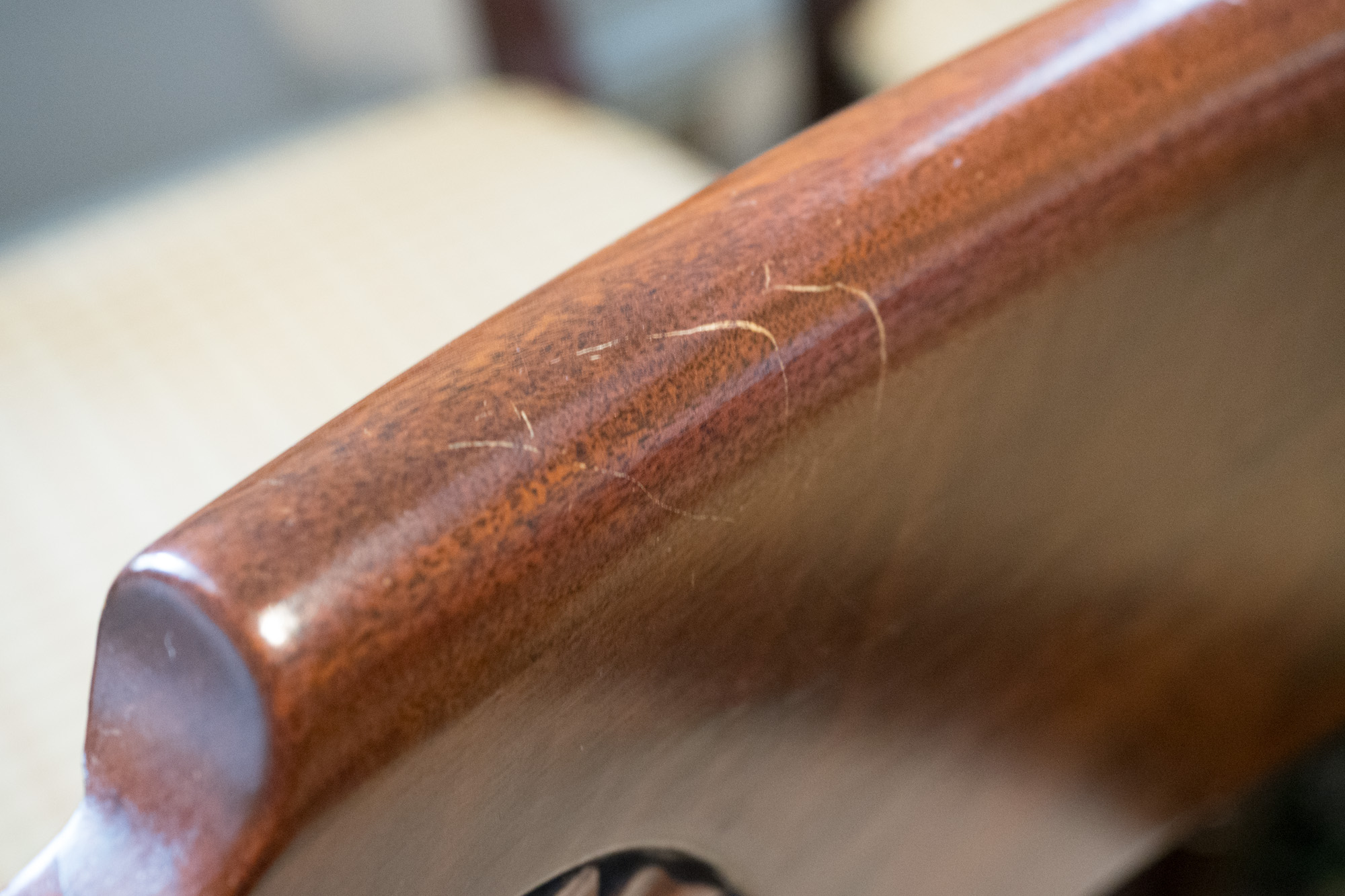 Antique William IV Carved Mahogany Dining Chairs