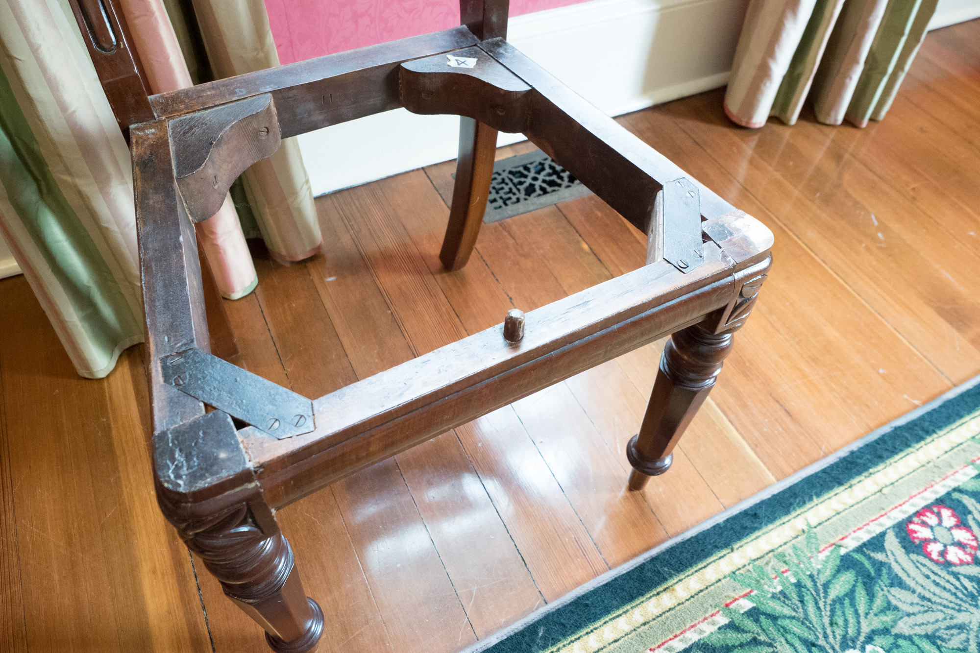 Antique William IV Carved Mahogany Dining Chairs