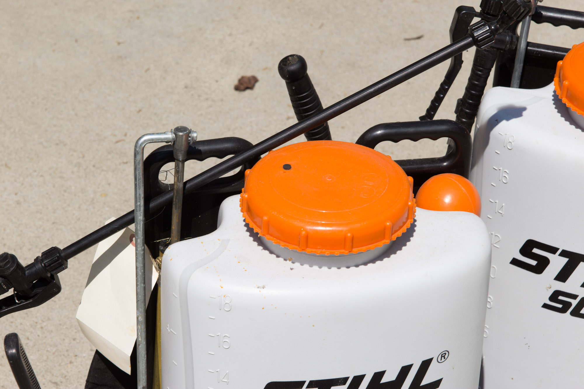 Two Stihl SG20 Backpack Sprayers