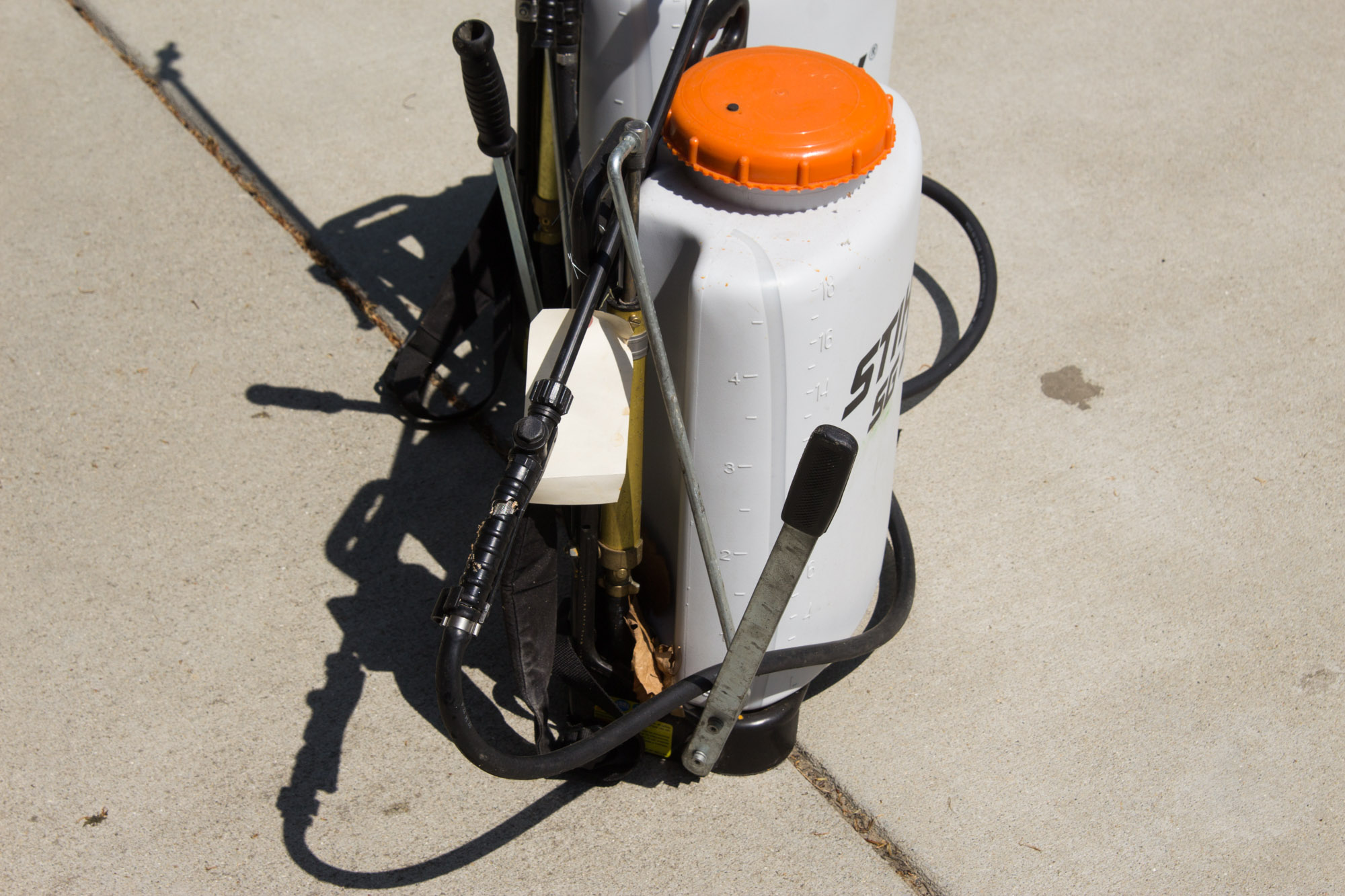 Two Stihl SG20 Backpack Sprayers