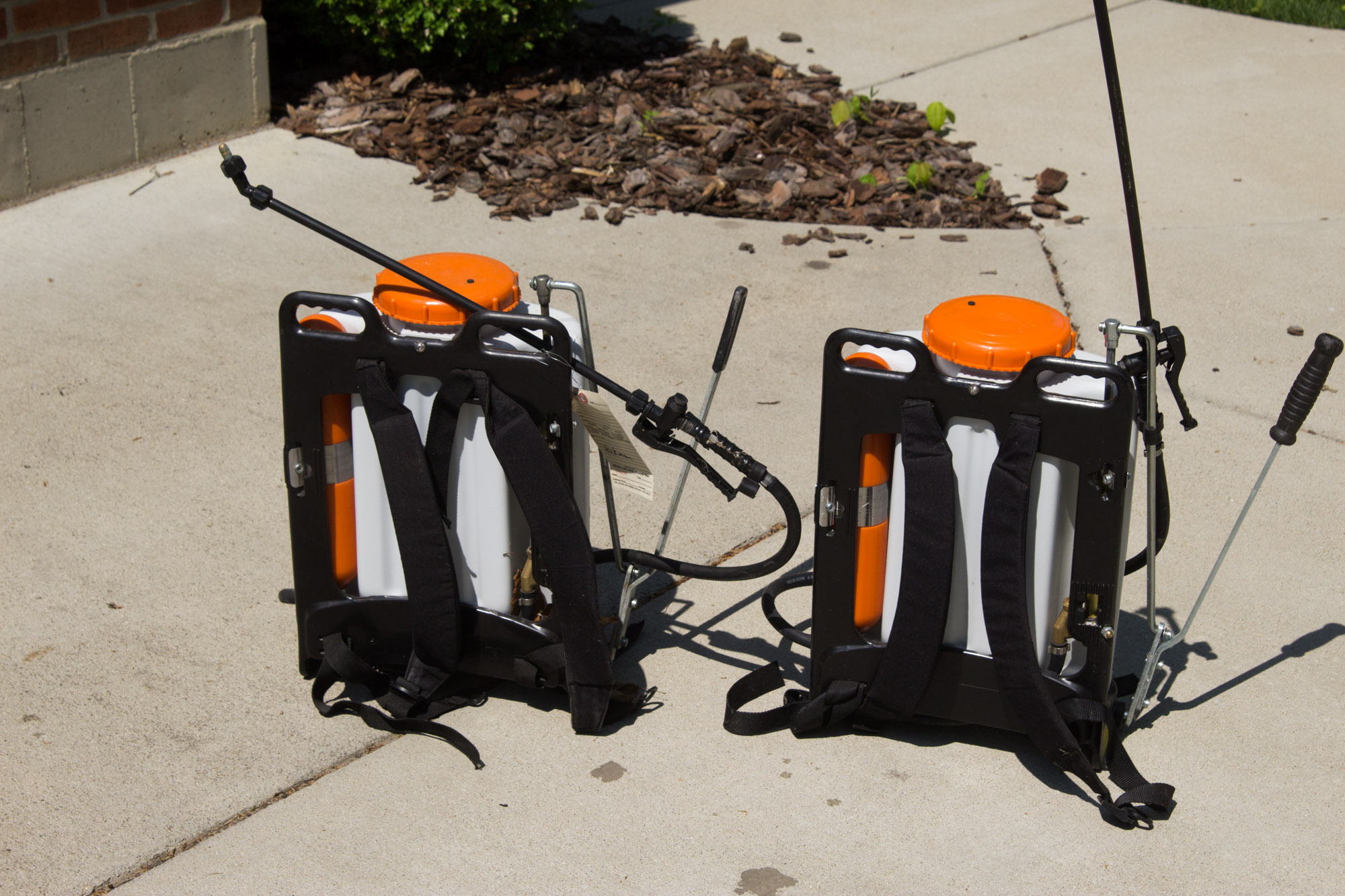 Two Stihl SG20 Backpack Sprayers
