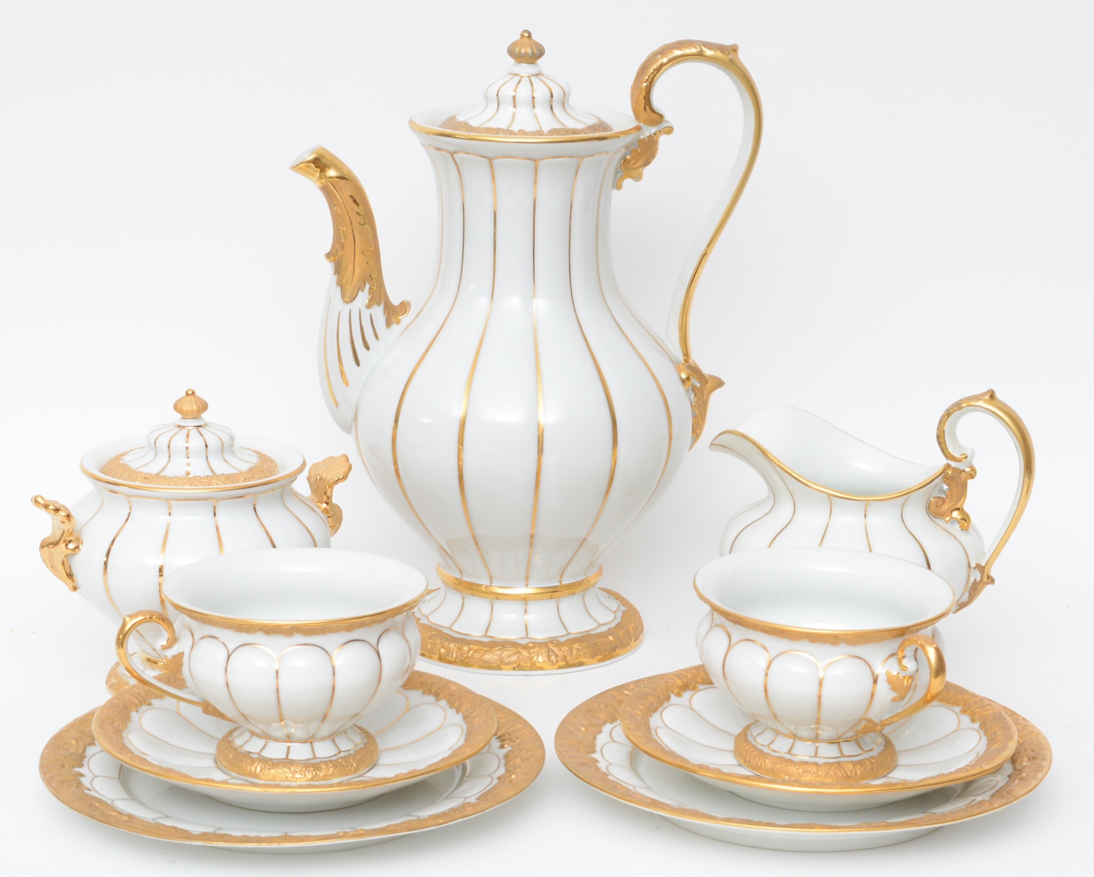 Meissen "Golden Baroque" Coffee Service