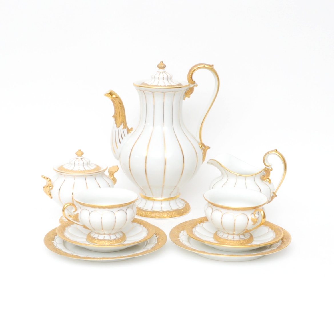 Meissen "Golden Baroque" Coffee Service