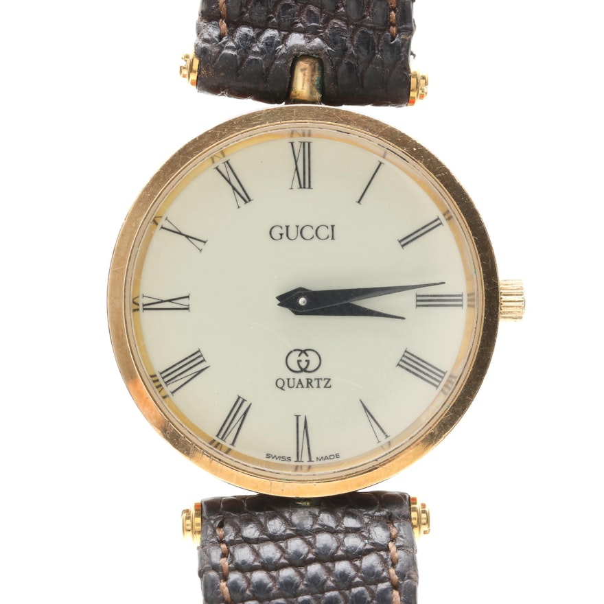 Gucci Gold Tone Wristwatch