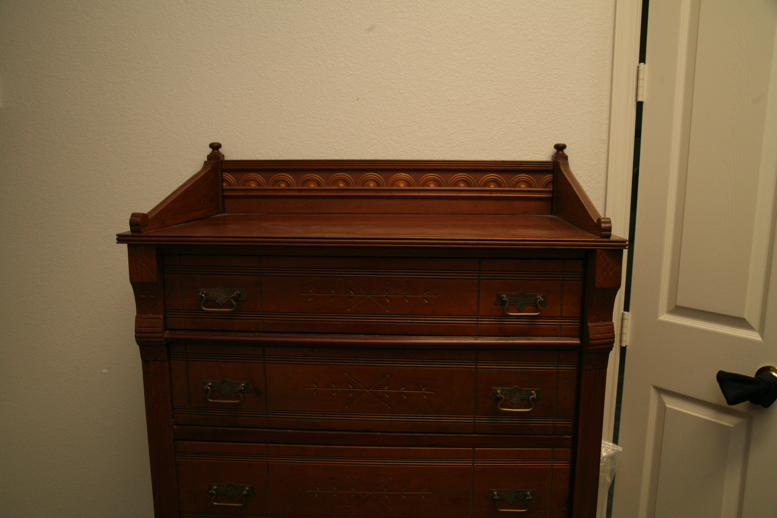 Eastlake Style Chest of Drawers