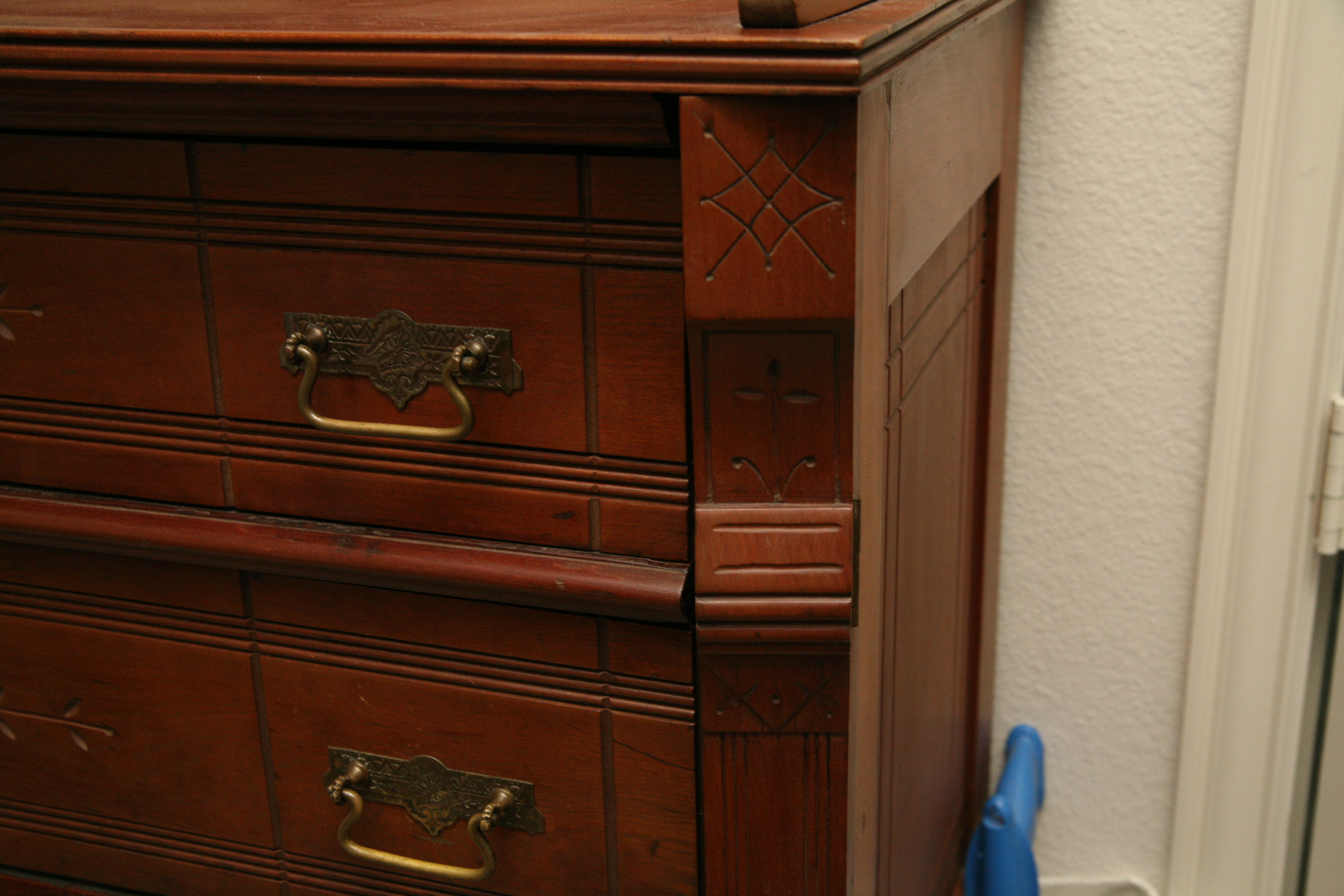 Eastlake Style Chest of Drawers