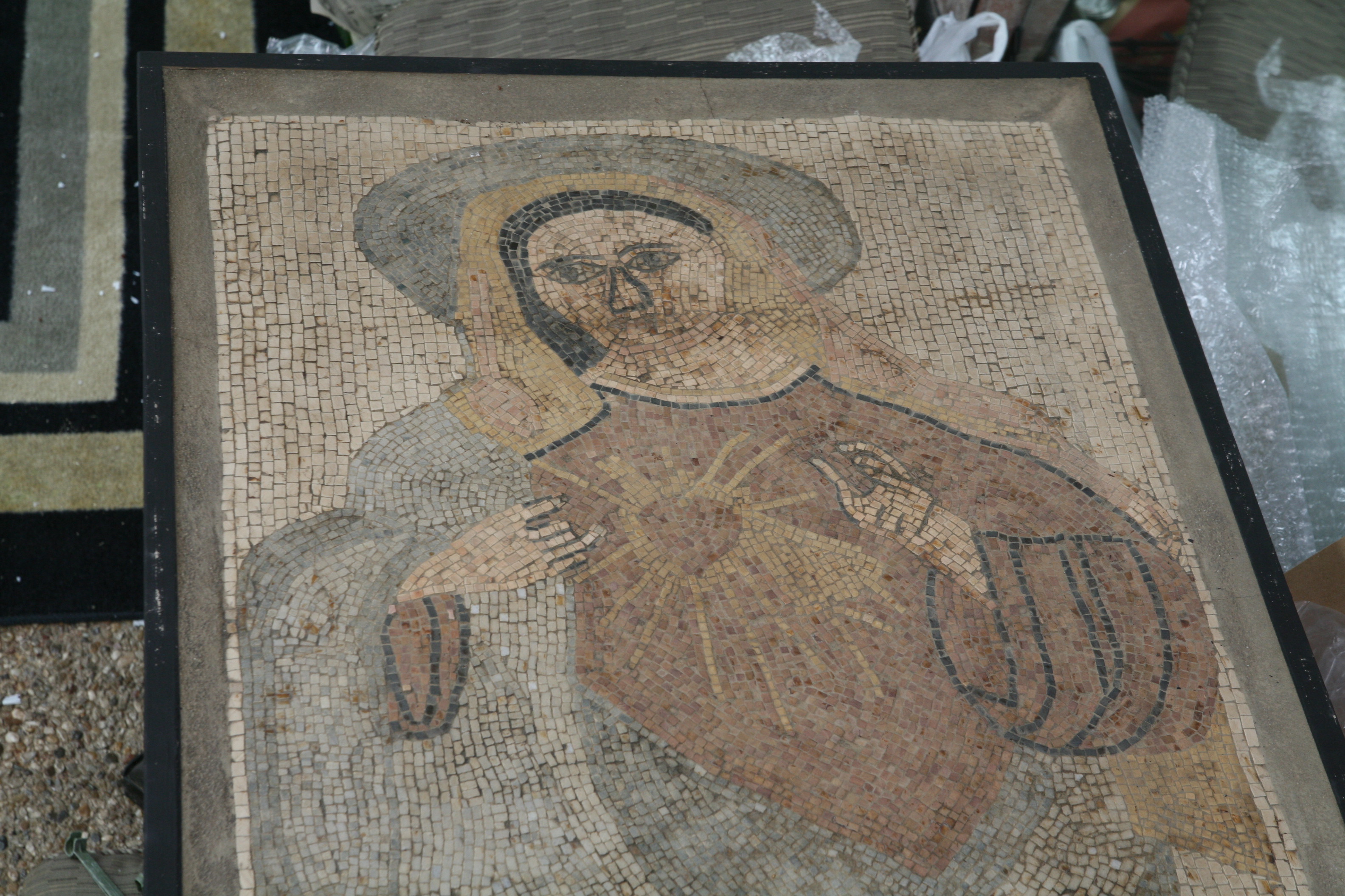 Stone Mosaic of the Heart of Mary