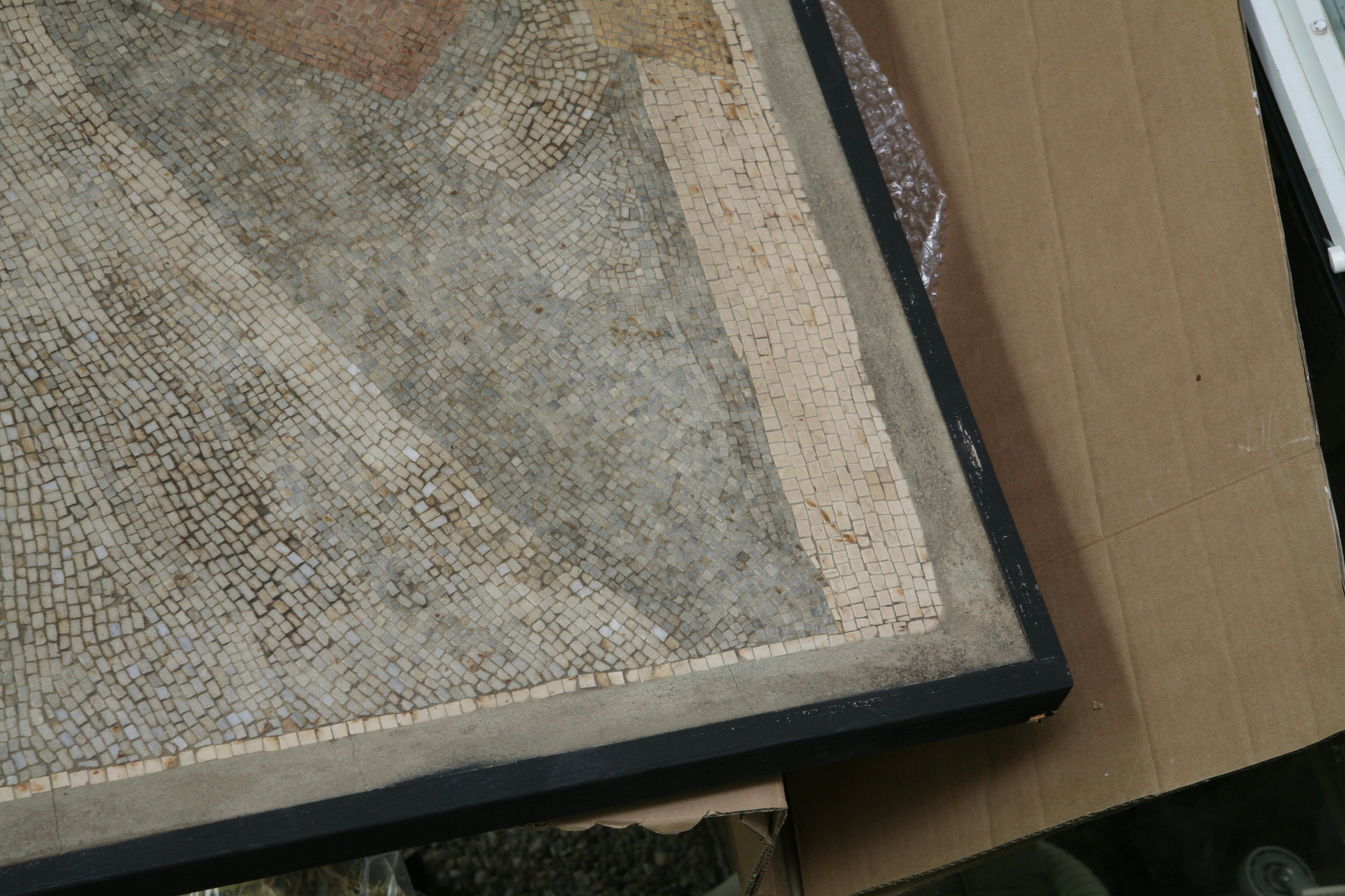 Stone Mosaic of the Heart of Mary