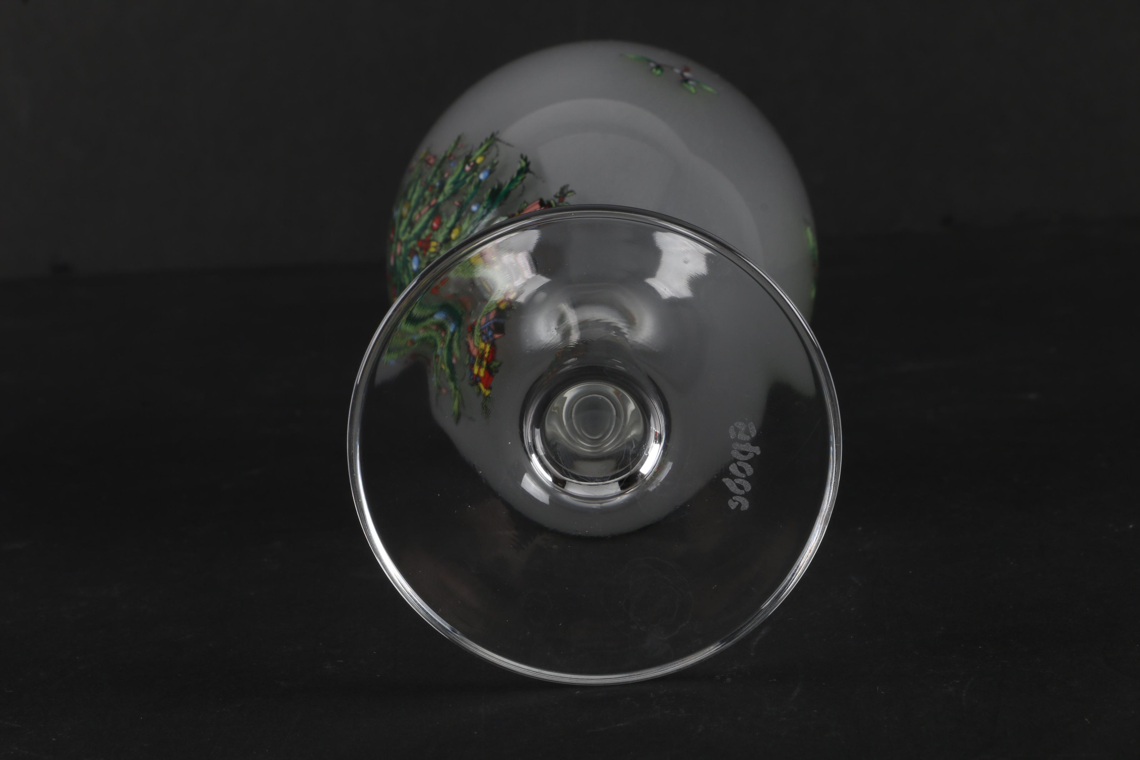 Spode 'Christmas Tree' Wine Glasses