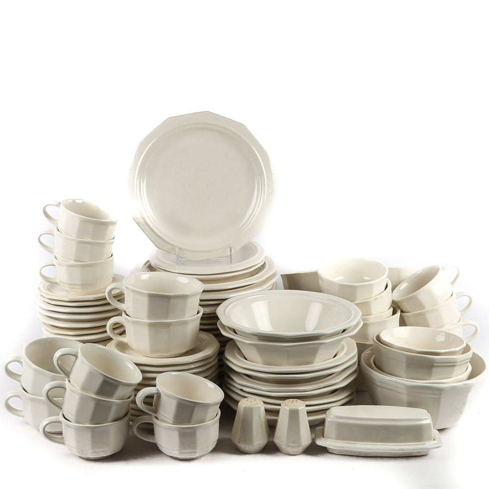 Pfaltzgraff "Heritage White" Dinnerware