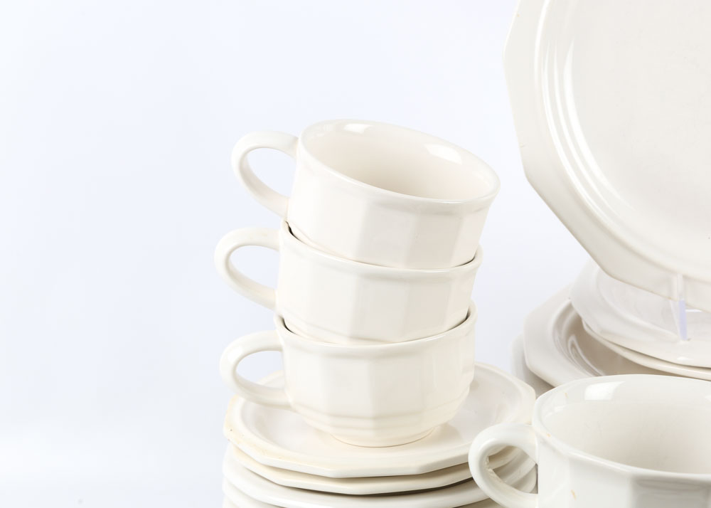 Pfaltzgraff "Heritage White" Dinnerware