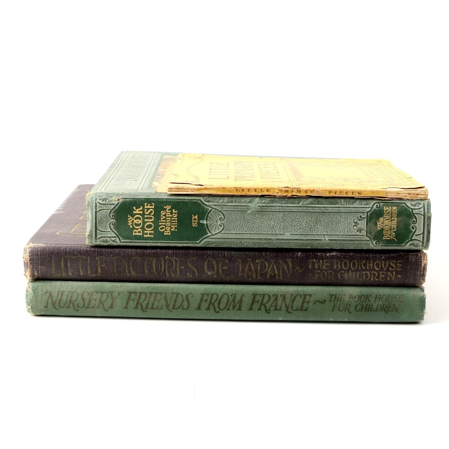 Children's Books Including 1920s "My Travelship" Volumes