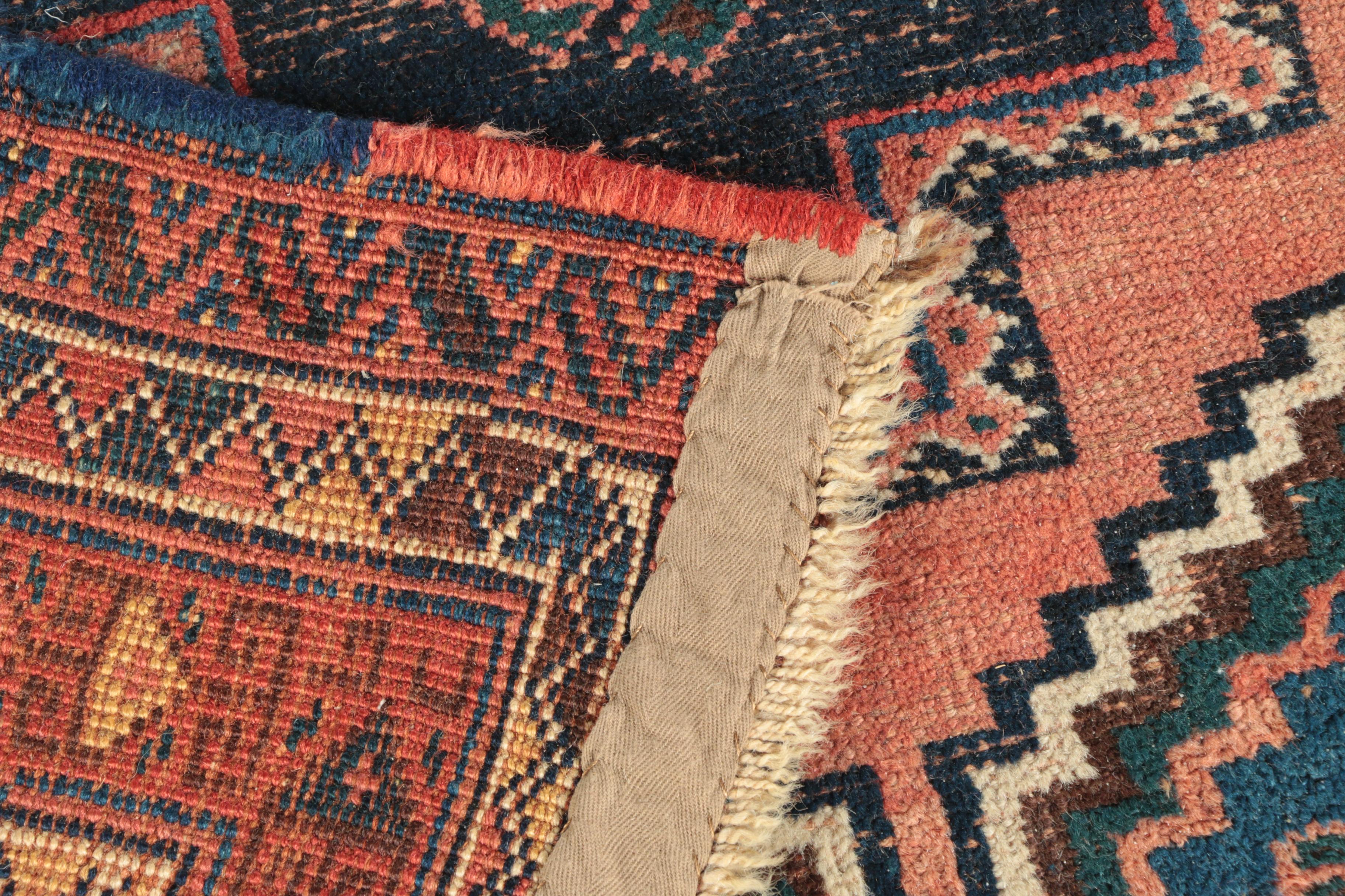 Antique Hand-Knotted Persian Afshar Area Rug