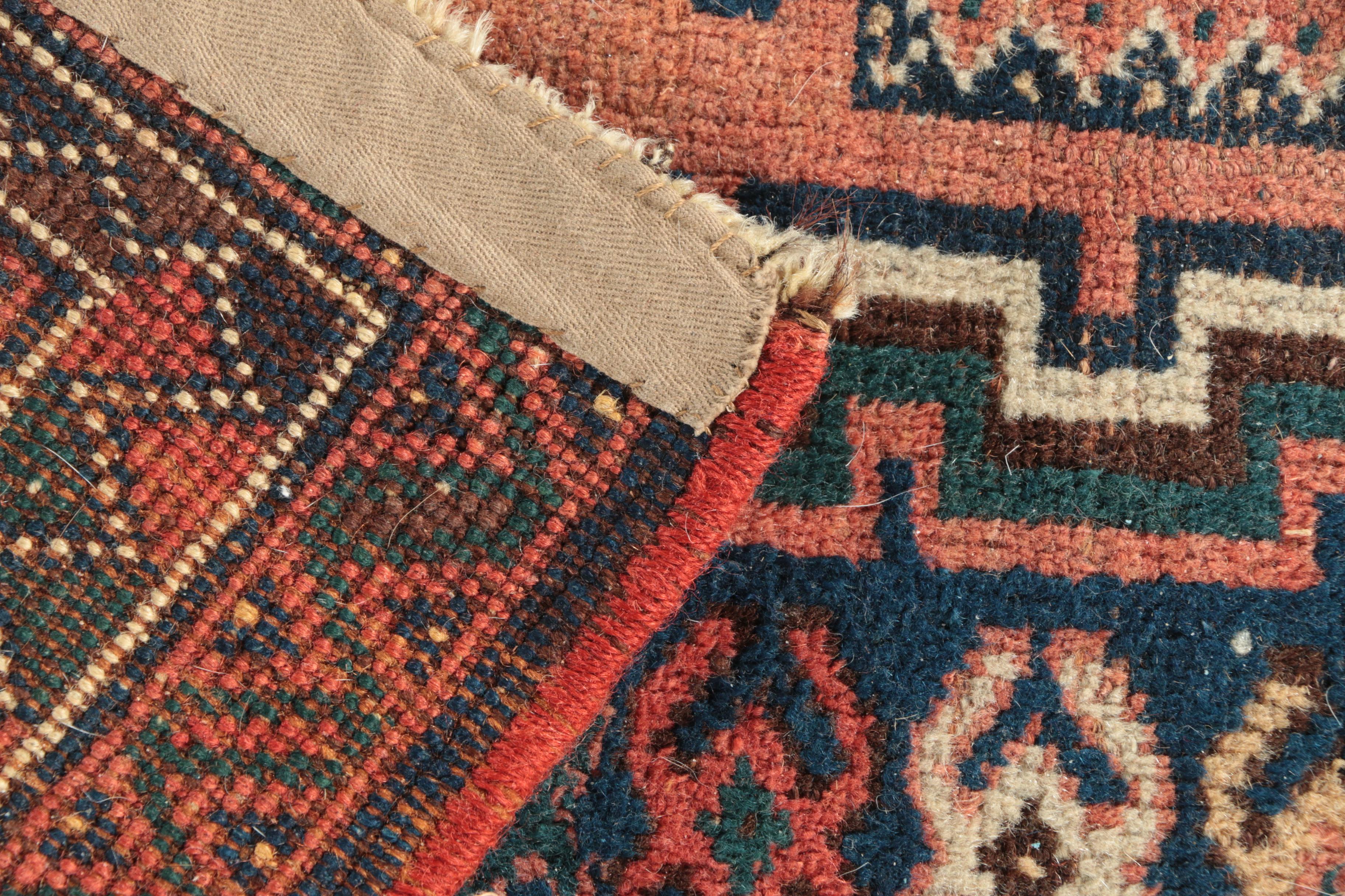 Antique Hand-Knotted Persian Afshar Area Rug