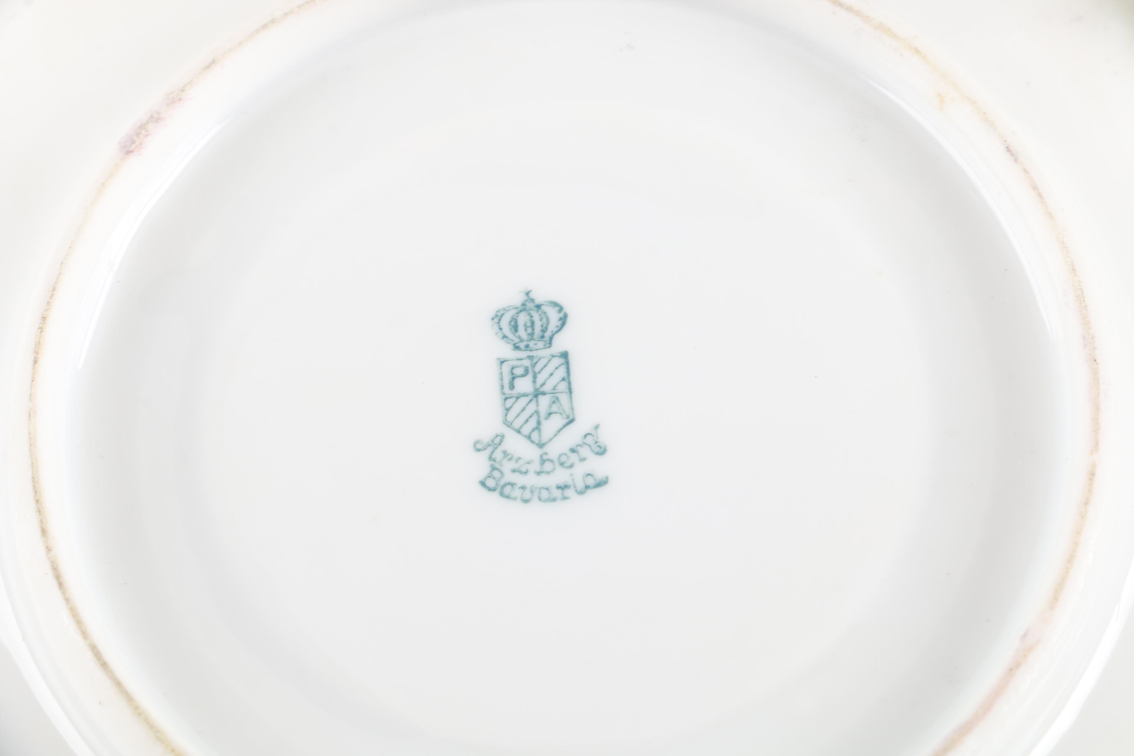 Sadler Earthenware Teapot and Gilt Porcelain Tableware