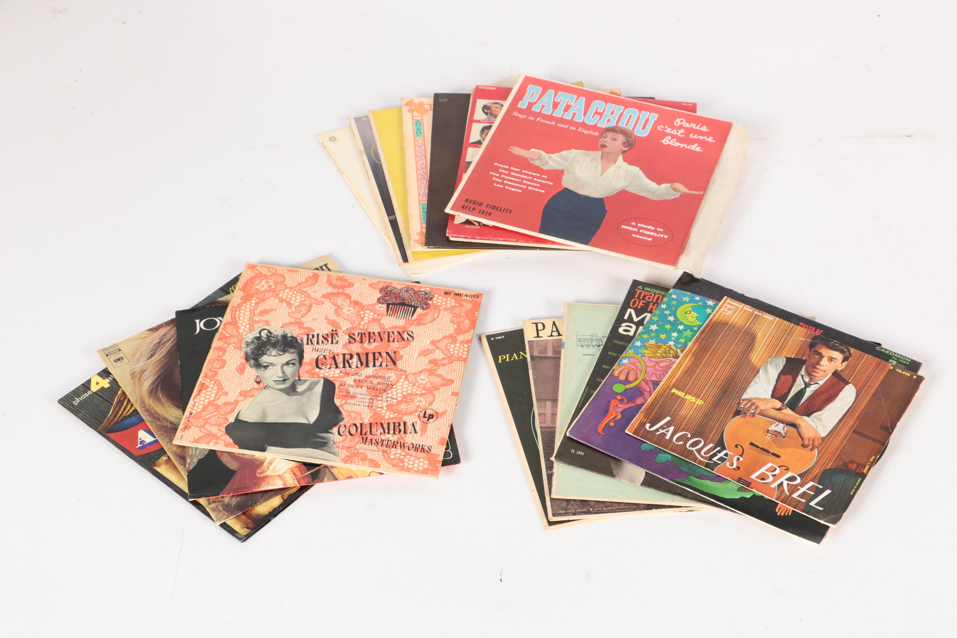 Classical and Opera Records, Including Works by Puccini, Bizet, Brahms and More