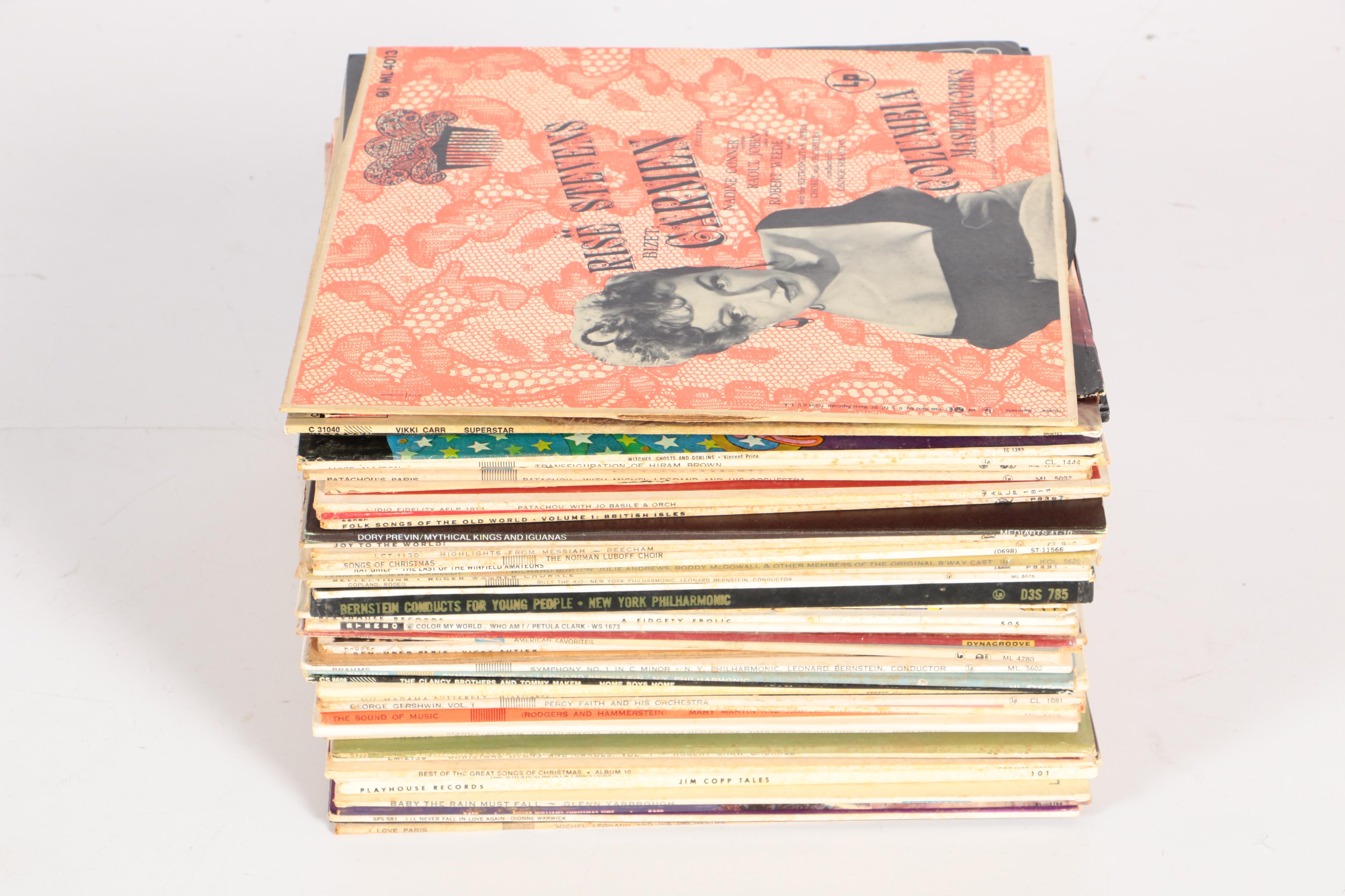 Classical and Opera Records, Including Works by Puccini, Bizet, Brahms and More