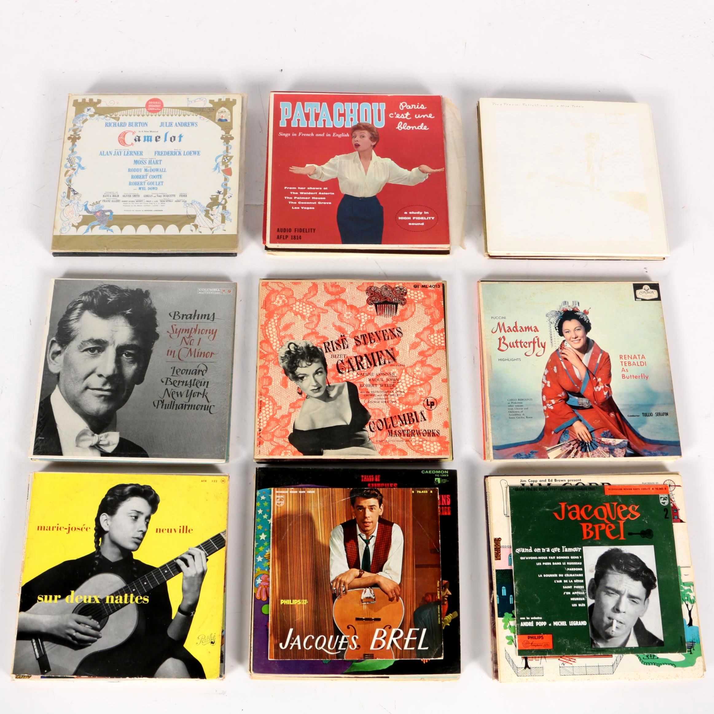 Classical and Opera Records, Including Works by Puccini, Bizet, Brahms and More