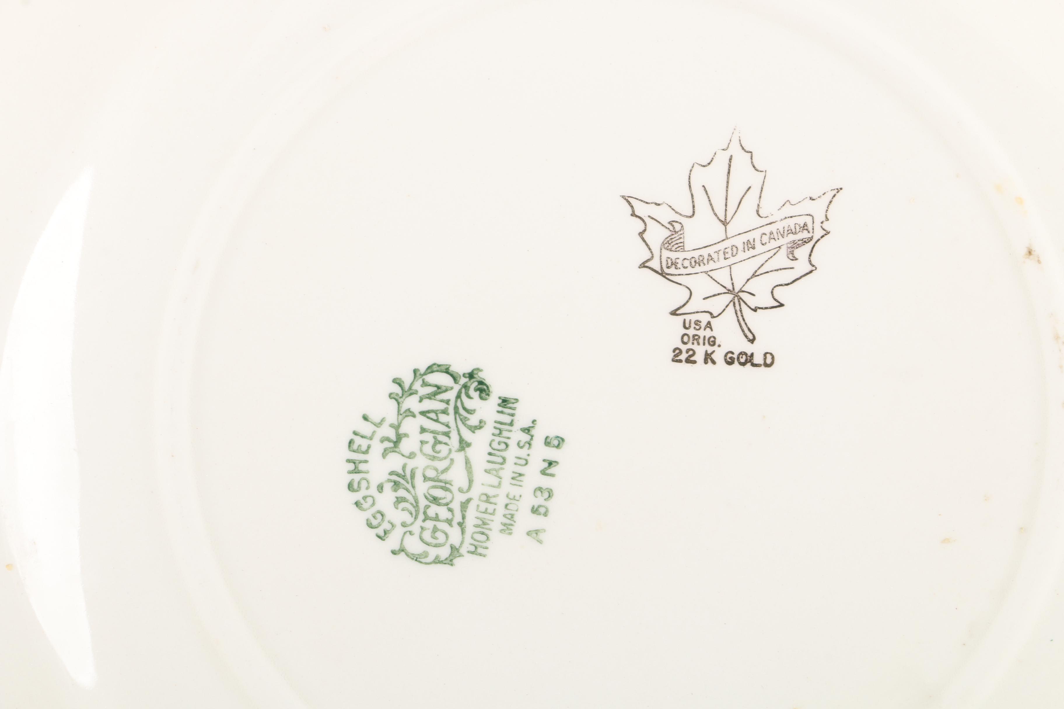 Homer Laughlin, Royal Grafton, and Paragon Tableware