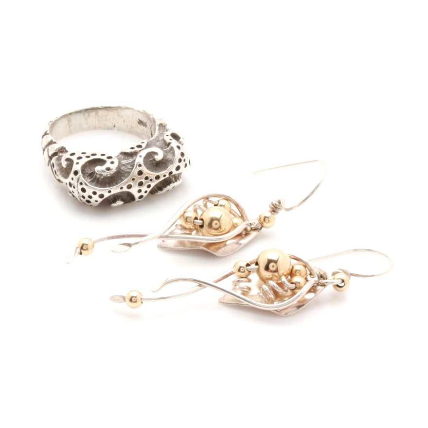 Sterling Silver Jewelry Selection Featuring Dian Malouf and Ladda Bihler